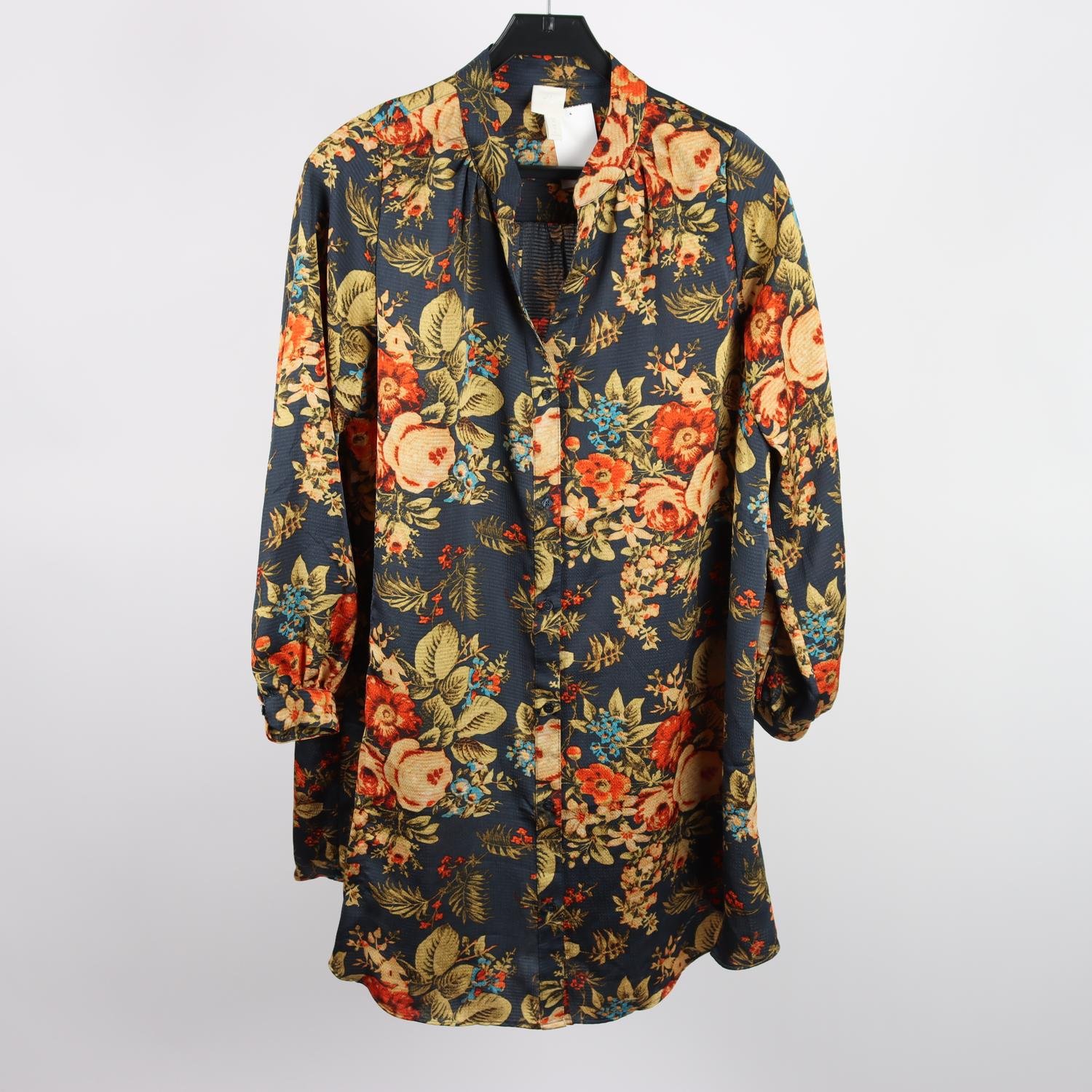 Blus, H&M, mönstrad, stl. 44