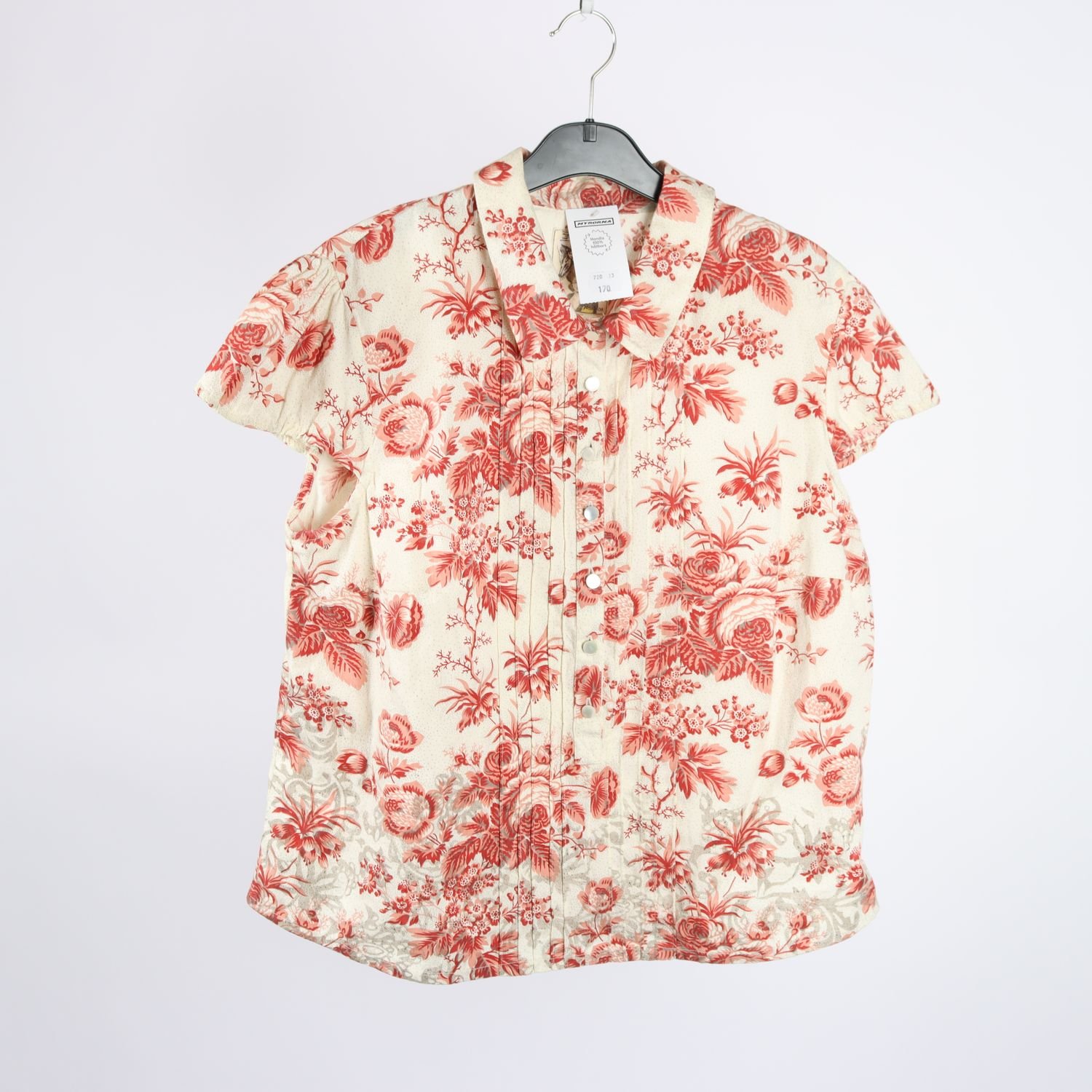 Blus, Noa Noa, mönstrad, stl. (M/L)