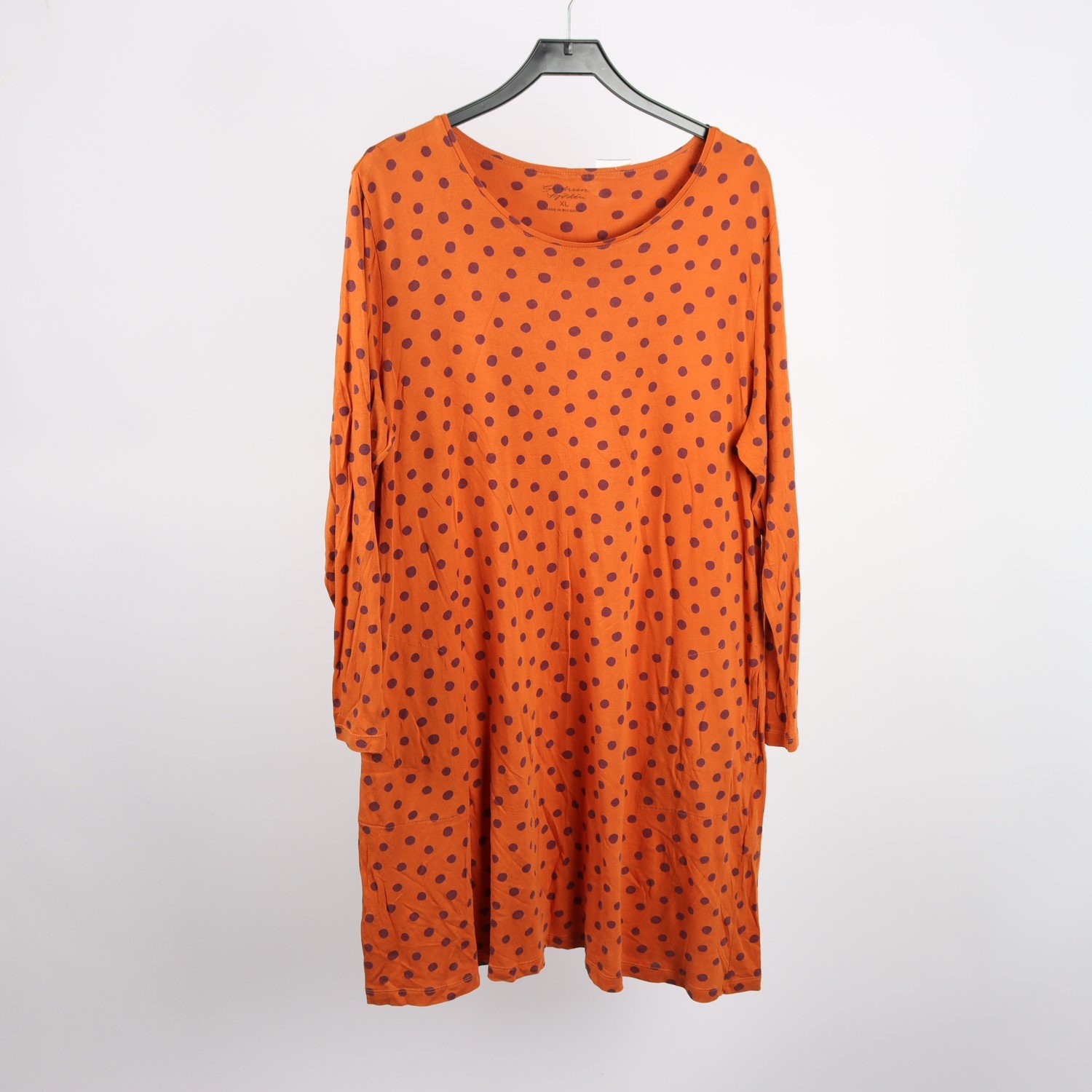 Klänning, Gudrun Sjödén, prickig, stl. XL