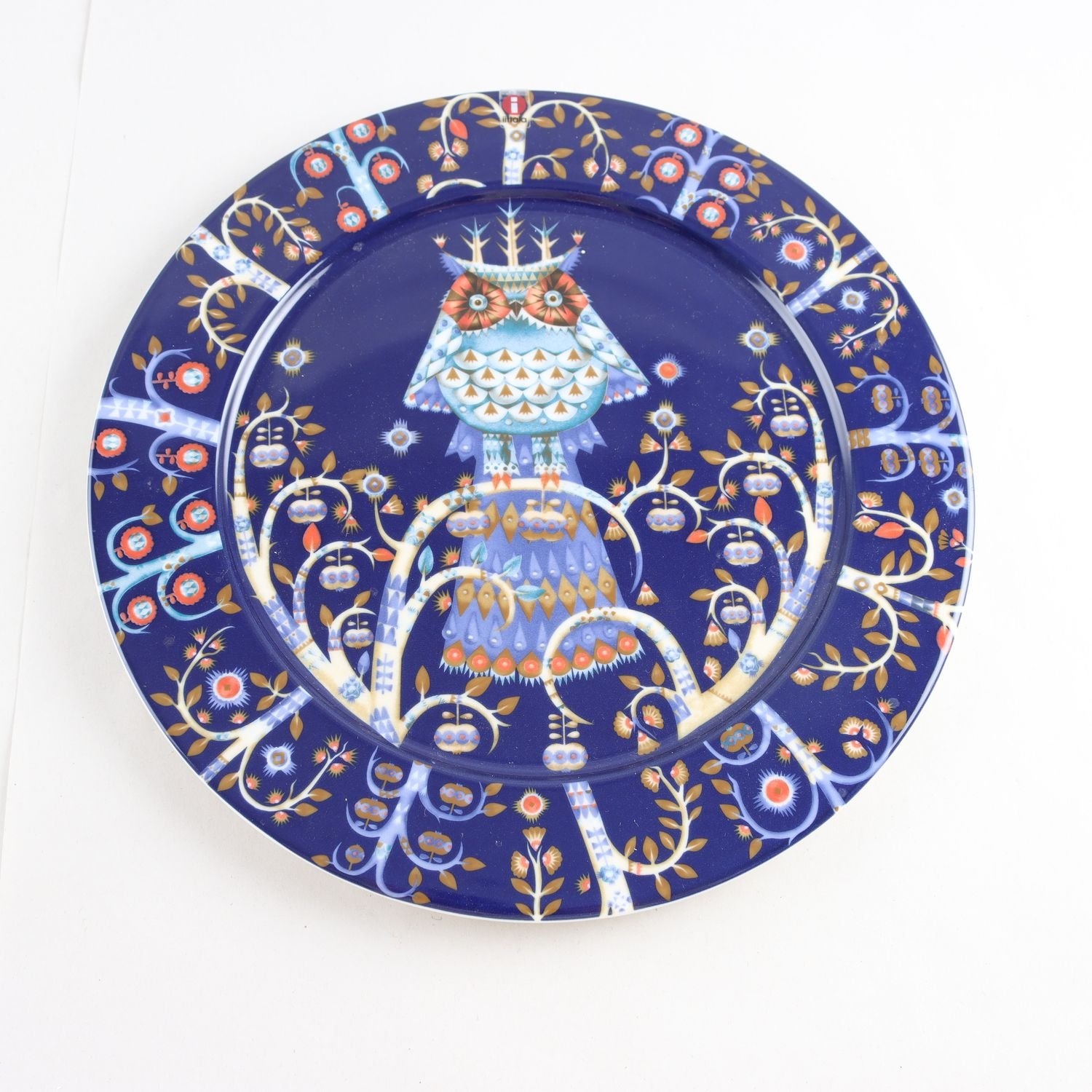 Tallrik Iittala, ”Taika”, blå. Samfraktas ej