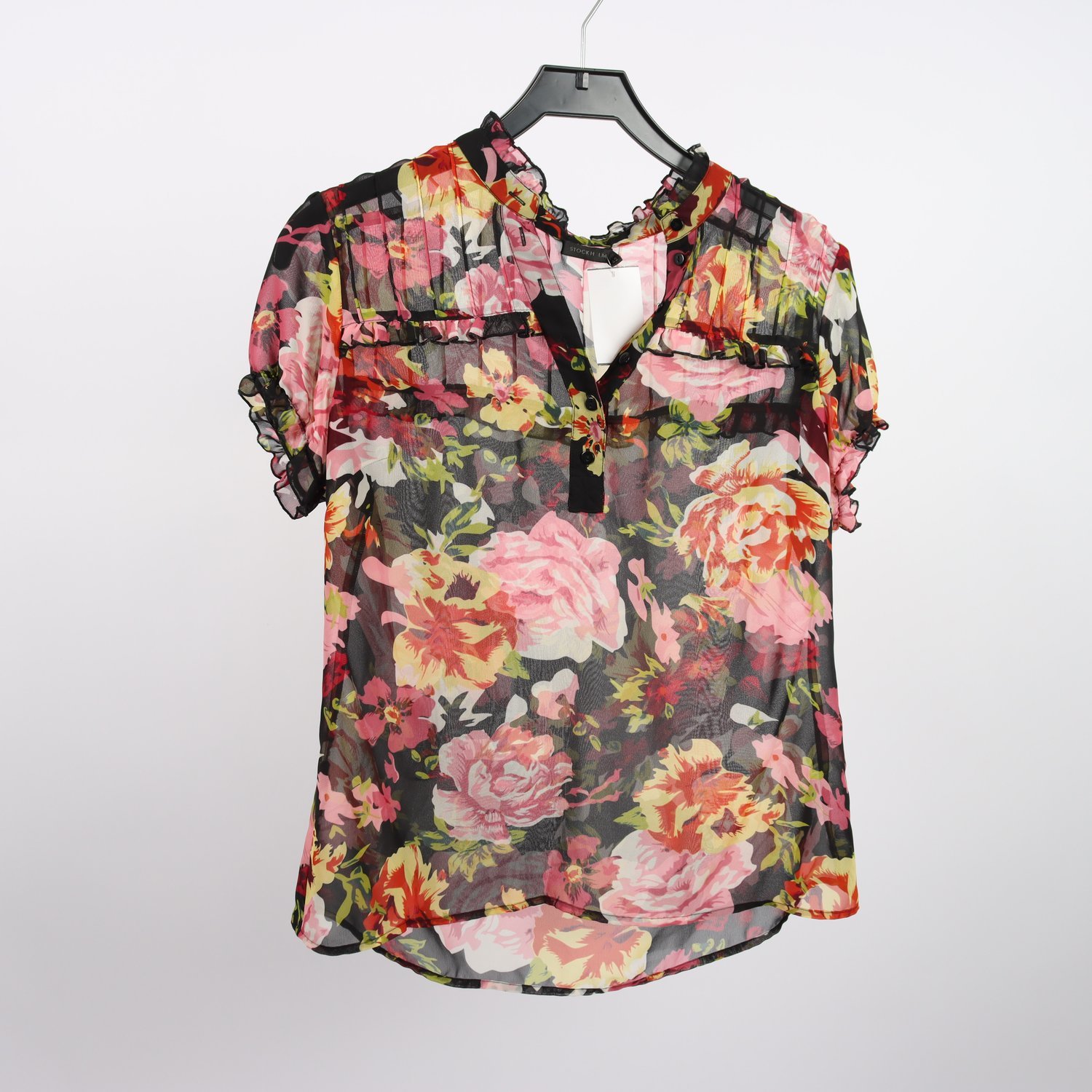 Blus, STOCKH LM, blommig, stl. 42