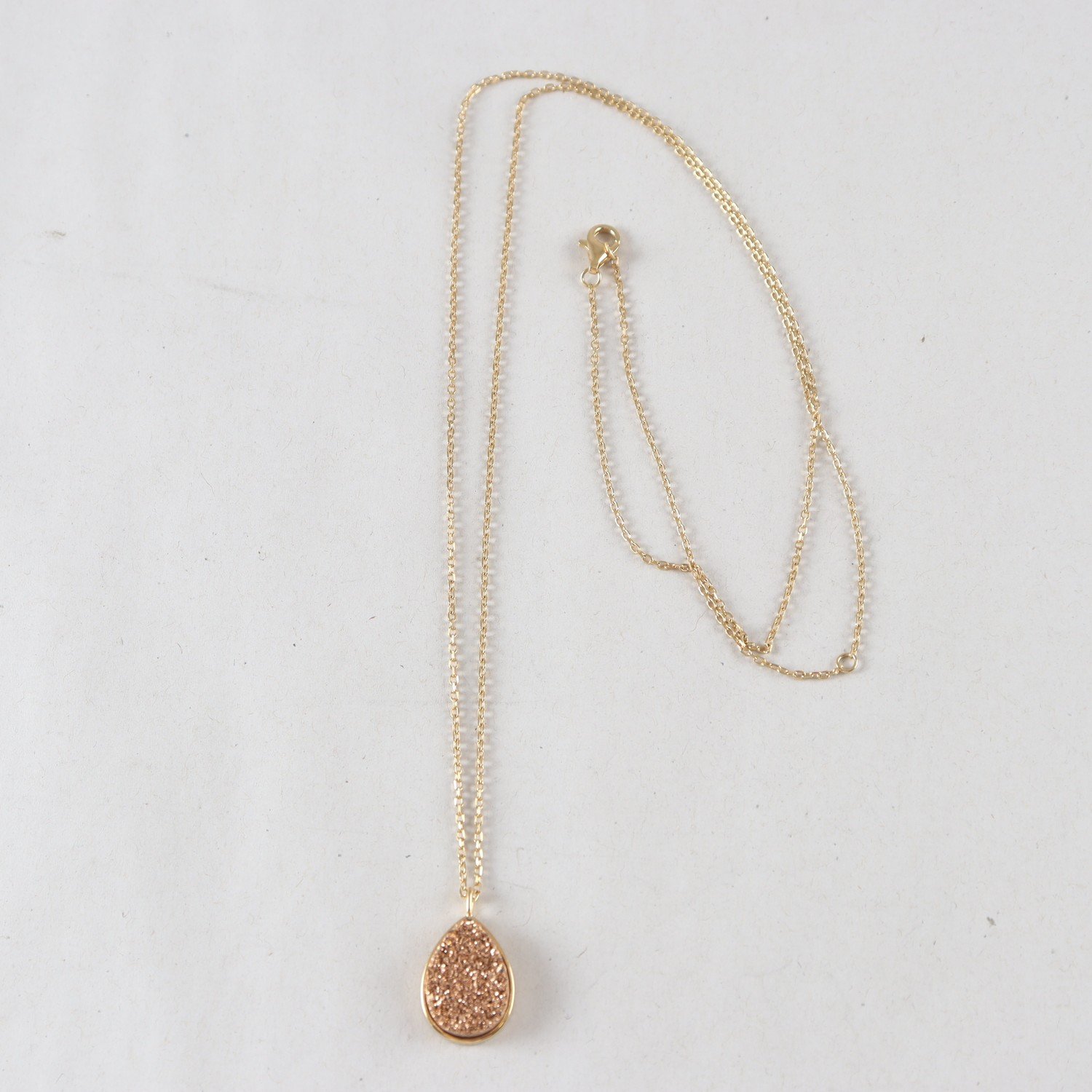 Halsband & Hänge, Guldöverdraget Silver, Brv: 7,5g