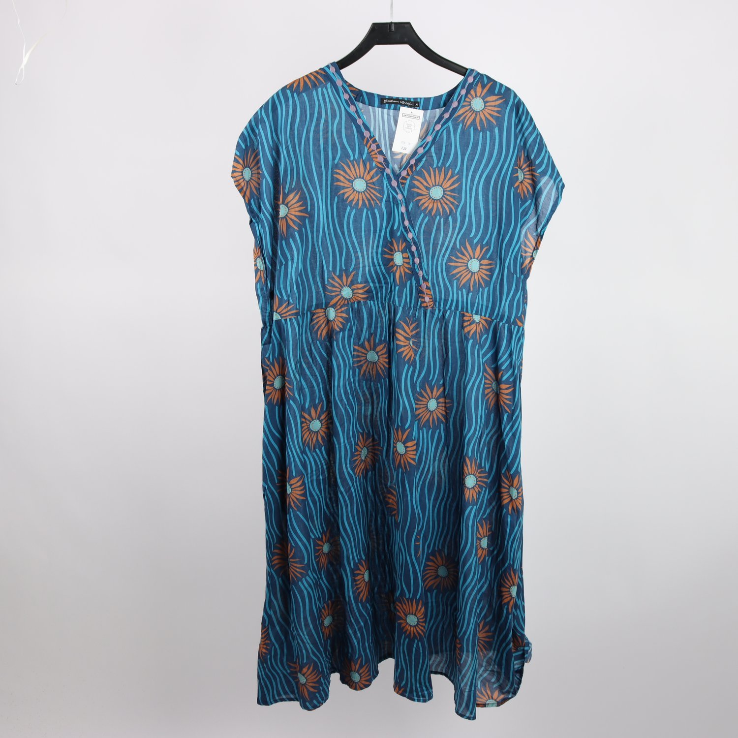 Klänning, Gudrun Sjödén, mönstrad, stl. XL
