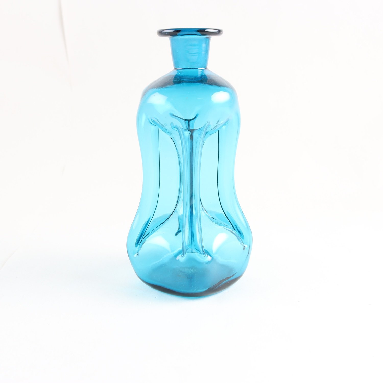 Flaska, ”Klucka”, Kastrup Holmegaard, glas.