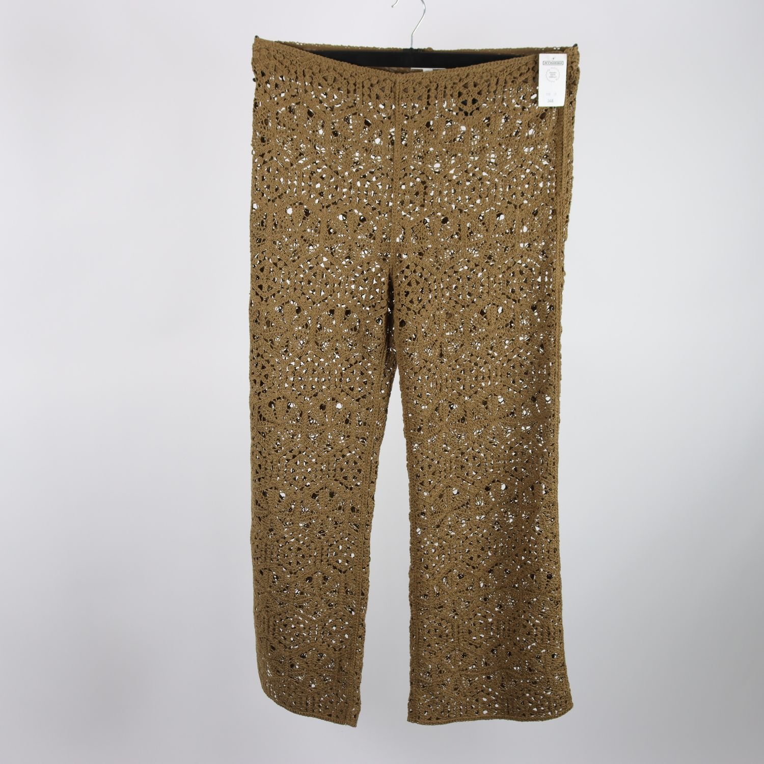Byxor, H&M, khaki grön, stl. L
