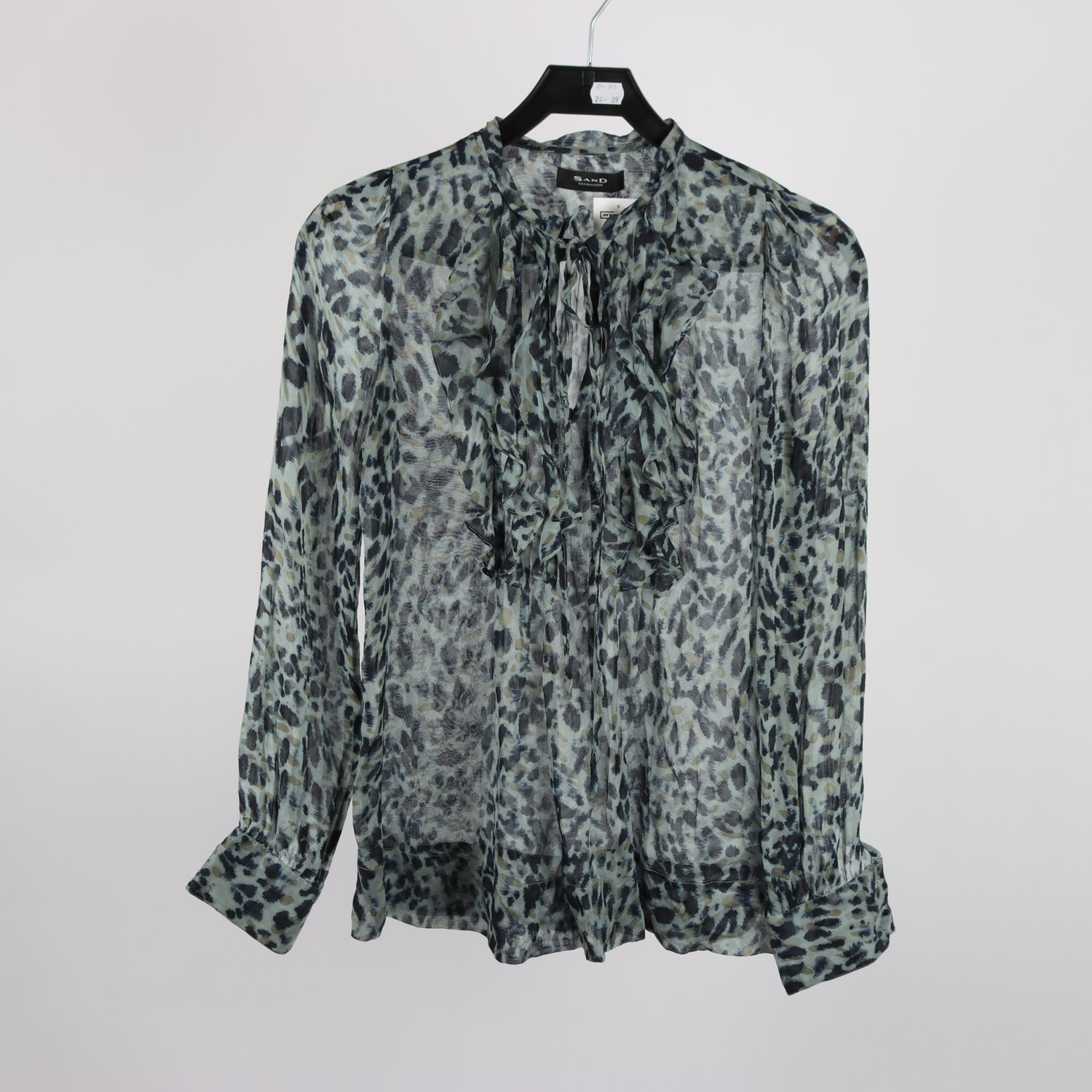 Blus, Sand Copenhagen, mönstrad, stl. 36