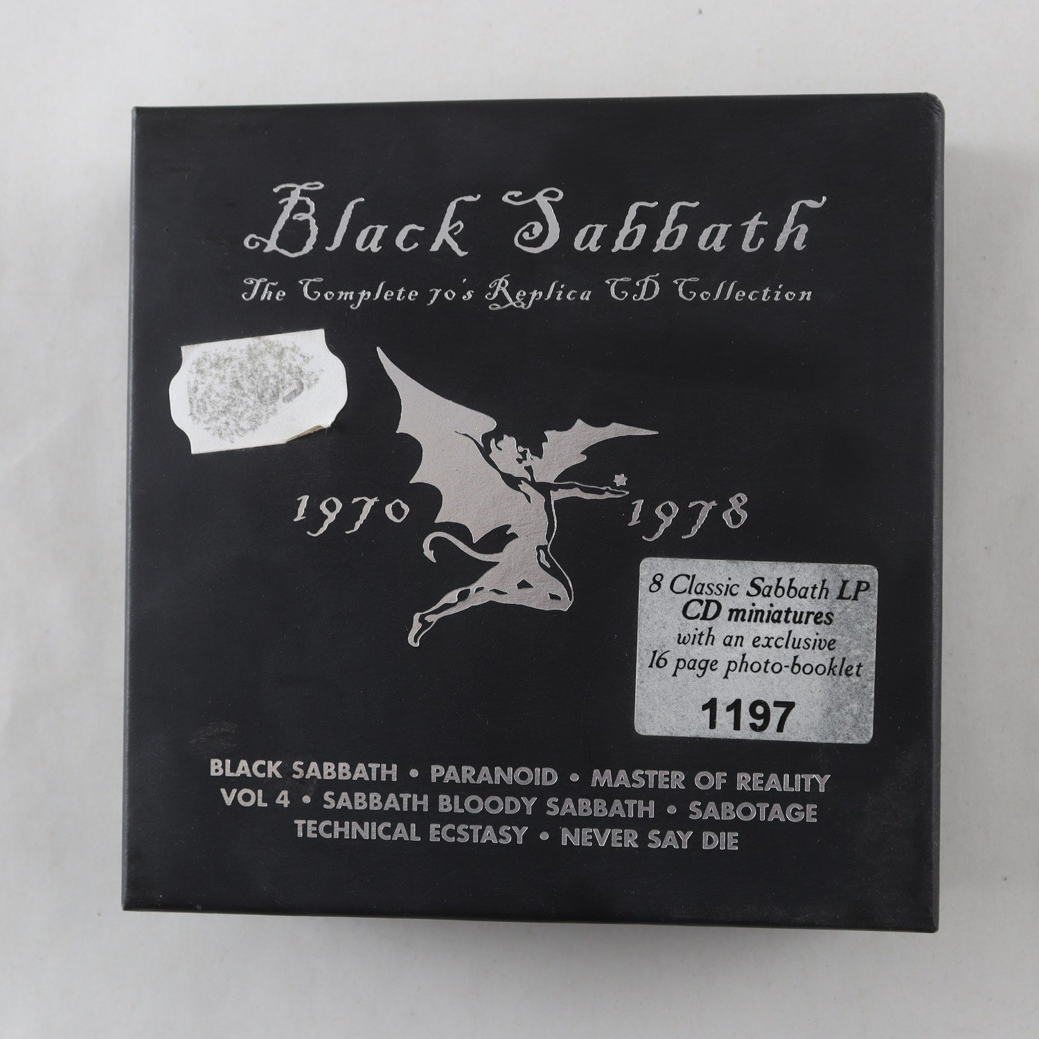 CD Black Sabbath, The Complete 70’s Replica CD Collection