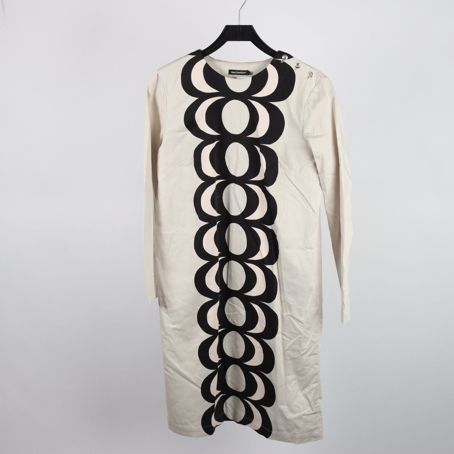 Klänning, Marimekko, mönstrad, stl. 38