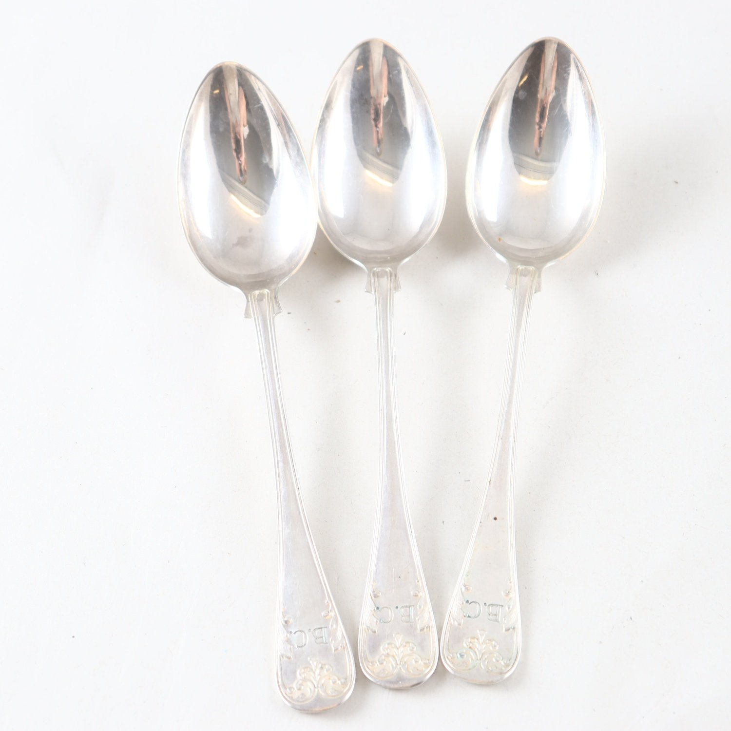 Matskedar, Franska liljan, silver, GAB, Stockholm, 1922, 3 st