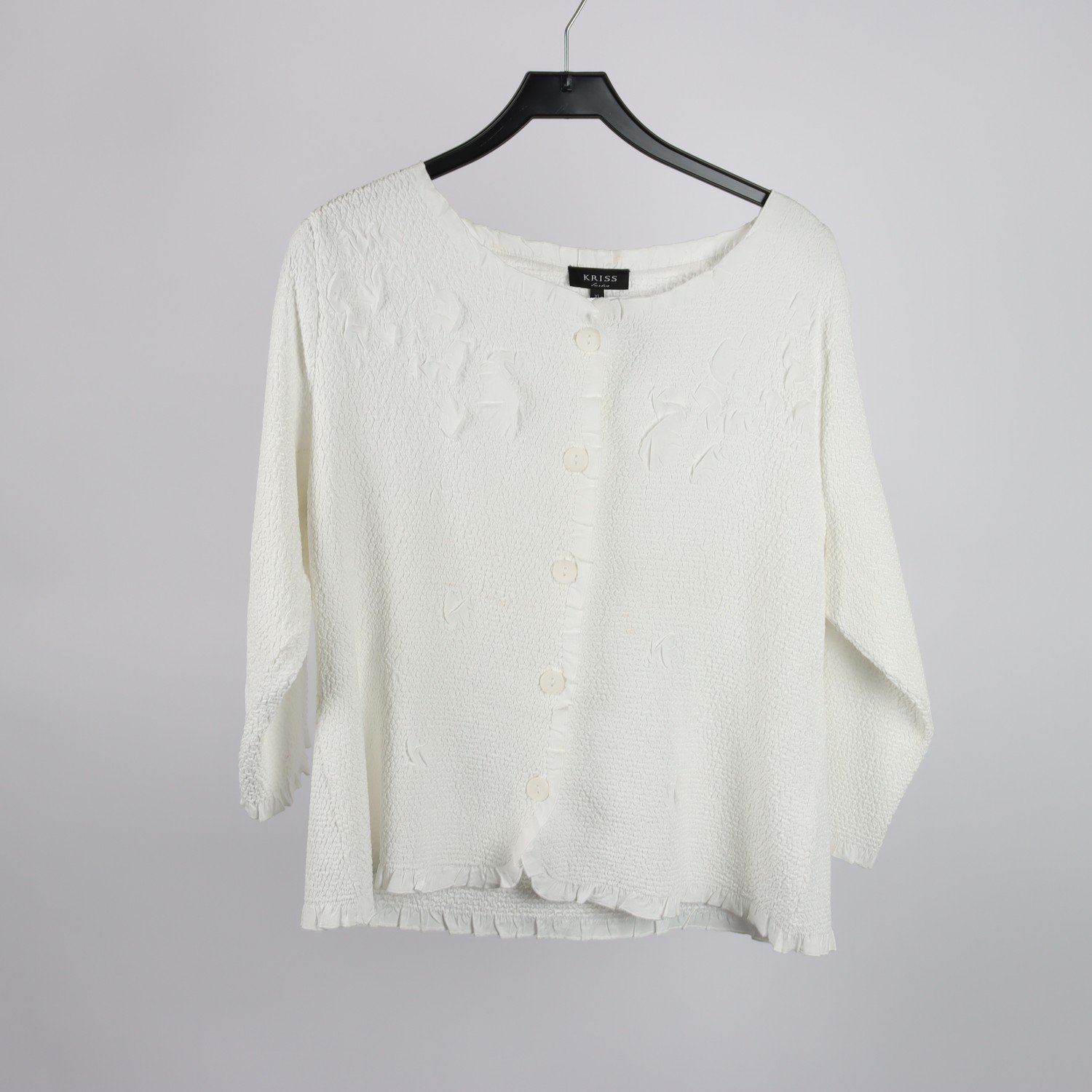 Blus, Kriss of Sweden, vit, stl. XL