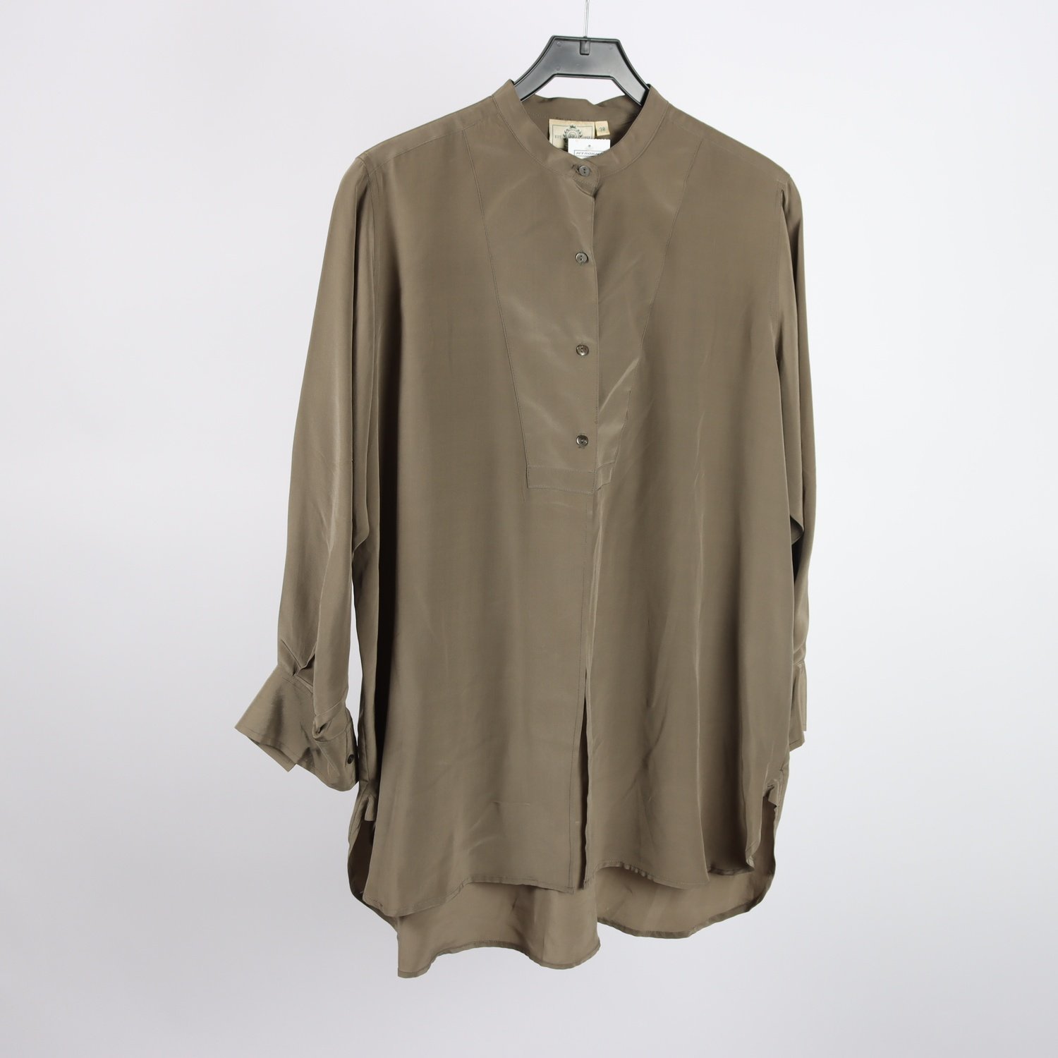 Blus, BK, khaki, stl. 38