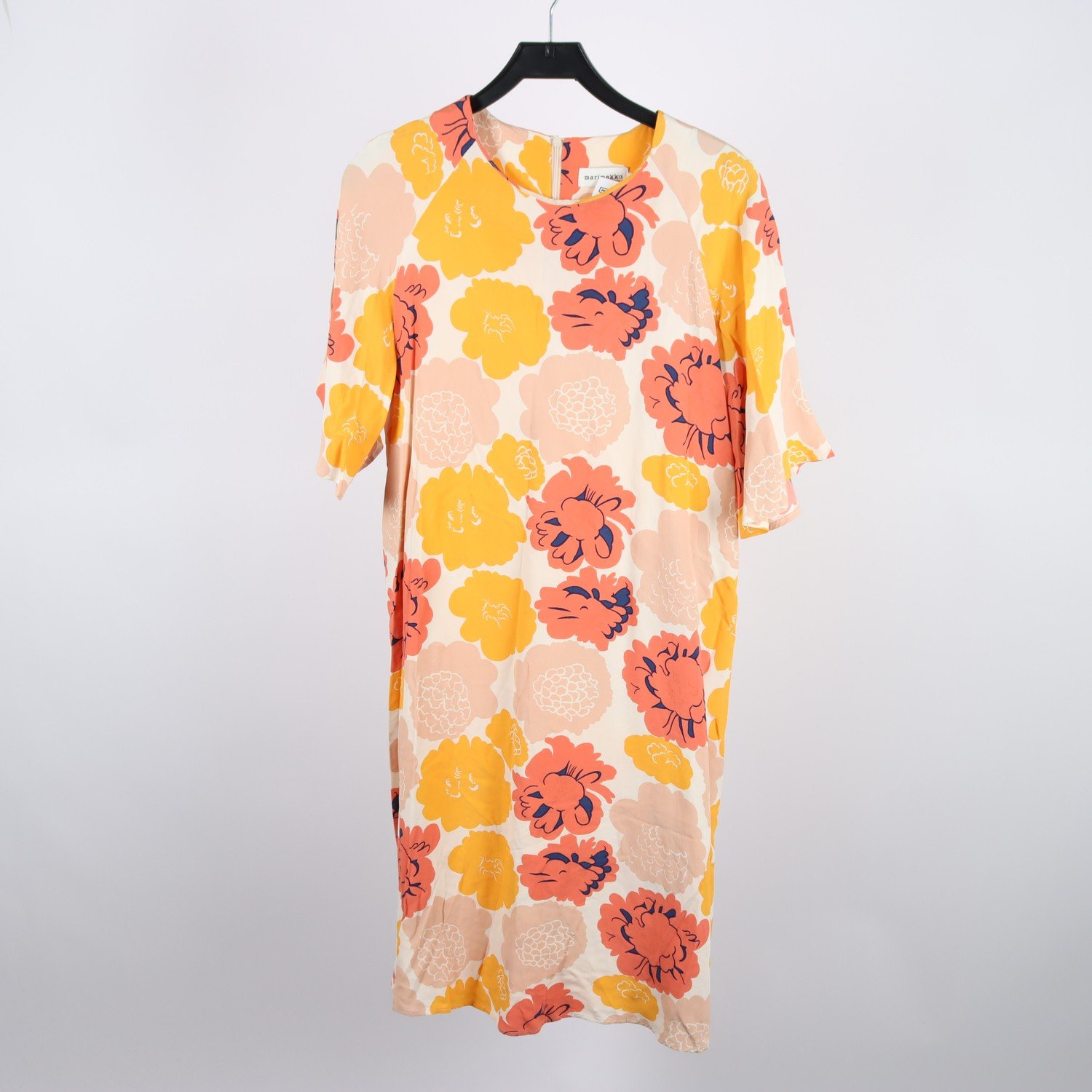 Klänning, Marimekko, mönstrad, stl. 38