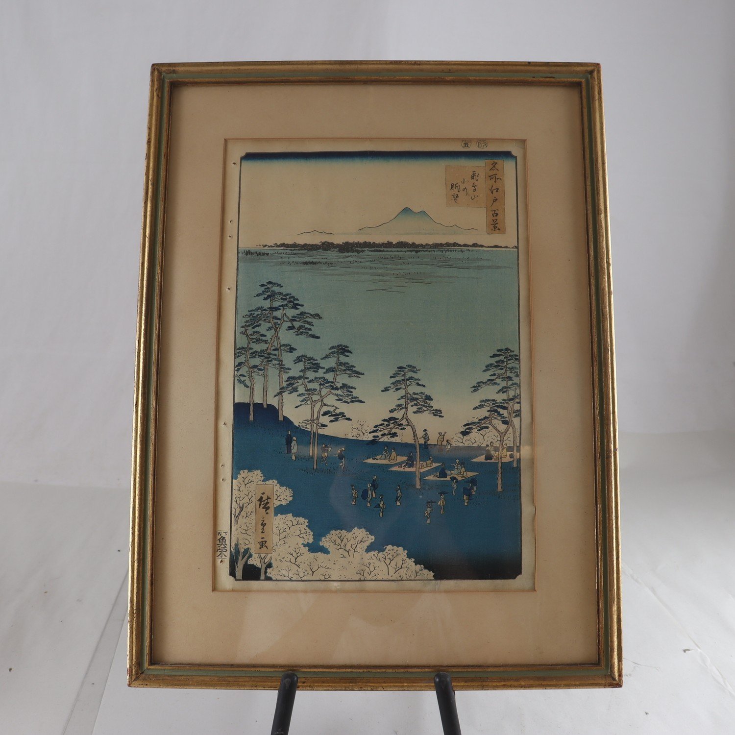 Träsnitt, Utagawa Hiroshige, (1797-1858), Japan. Endast avhämtning