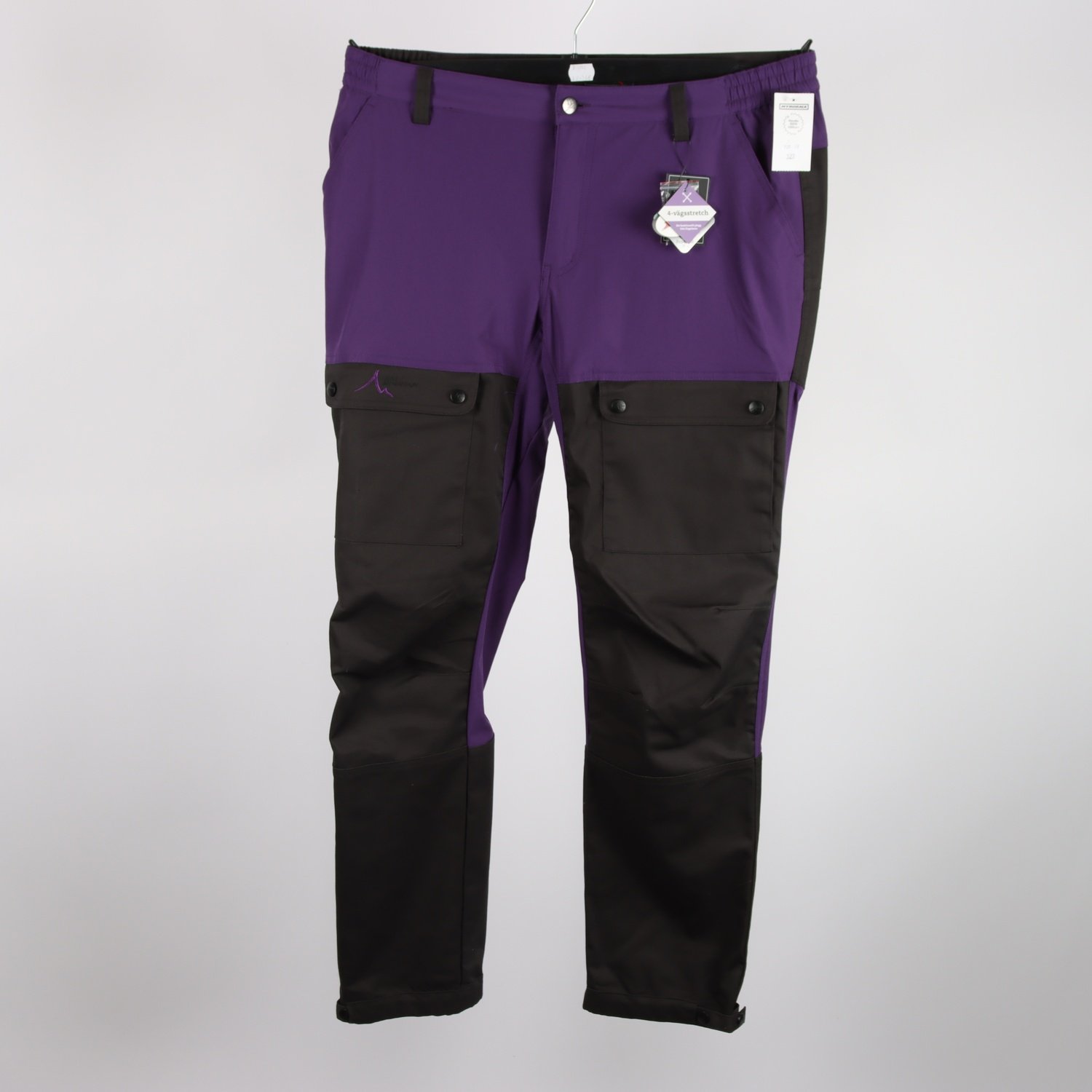 Fritidsbyxor, High Mountain, lila/svart, stl. 44