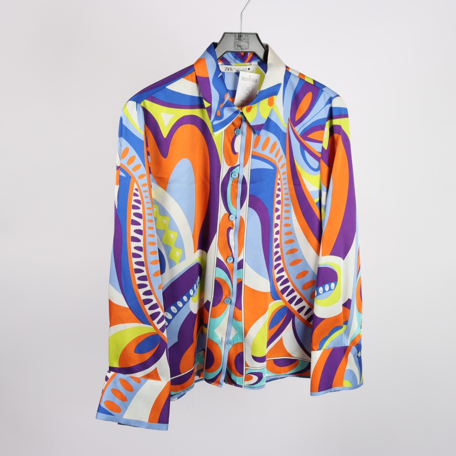 Blus, Zara, mönstrad, stl. L