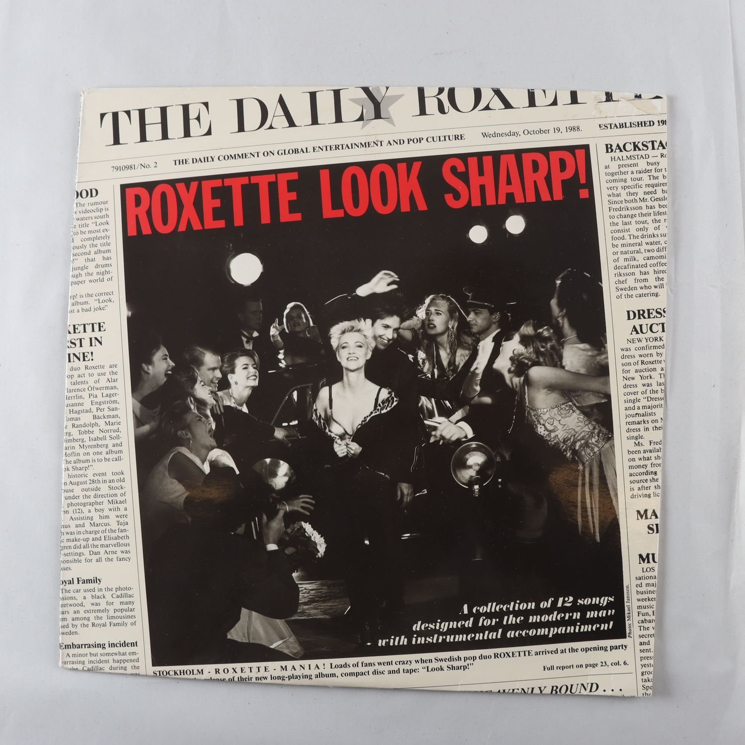 LP Roxette, Look Sharp!