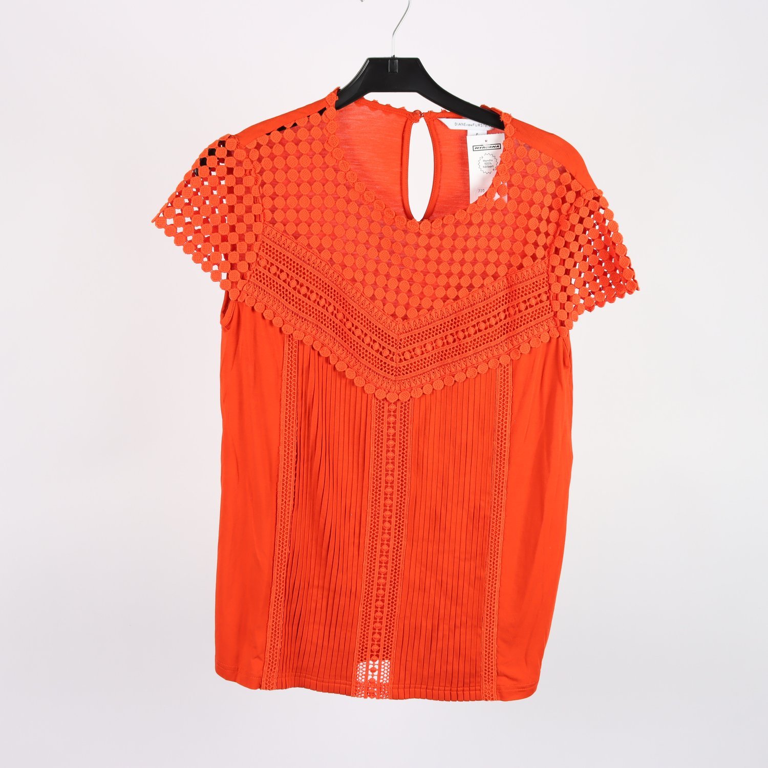 Tröja, Diane von Furstenberg, orange, stl. P (XS)