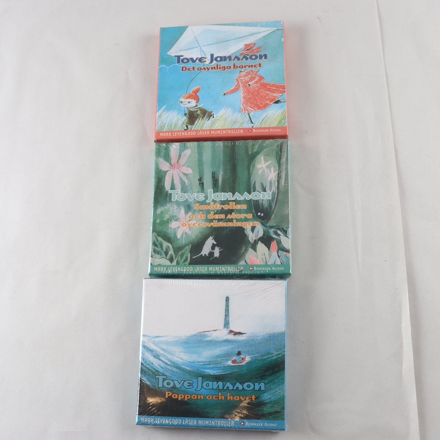 Ljudbok Tove Jansson, Mumin 3 titlar