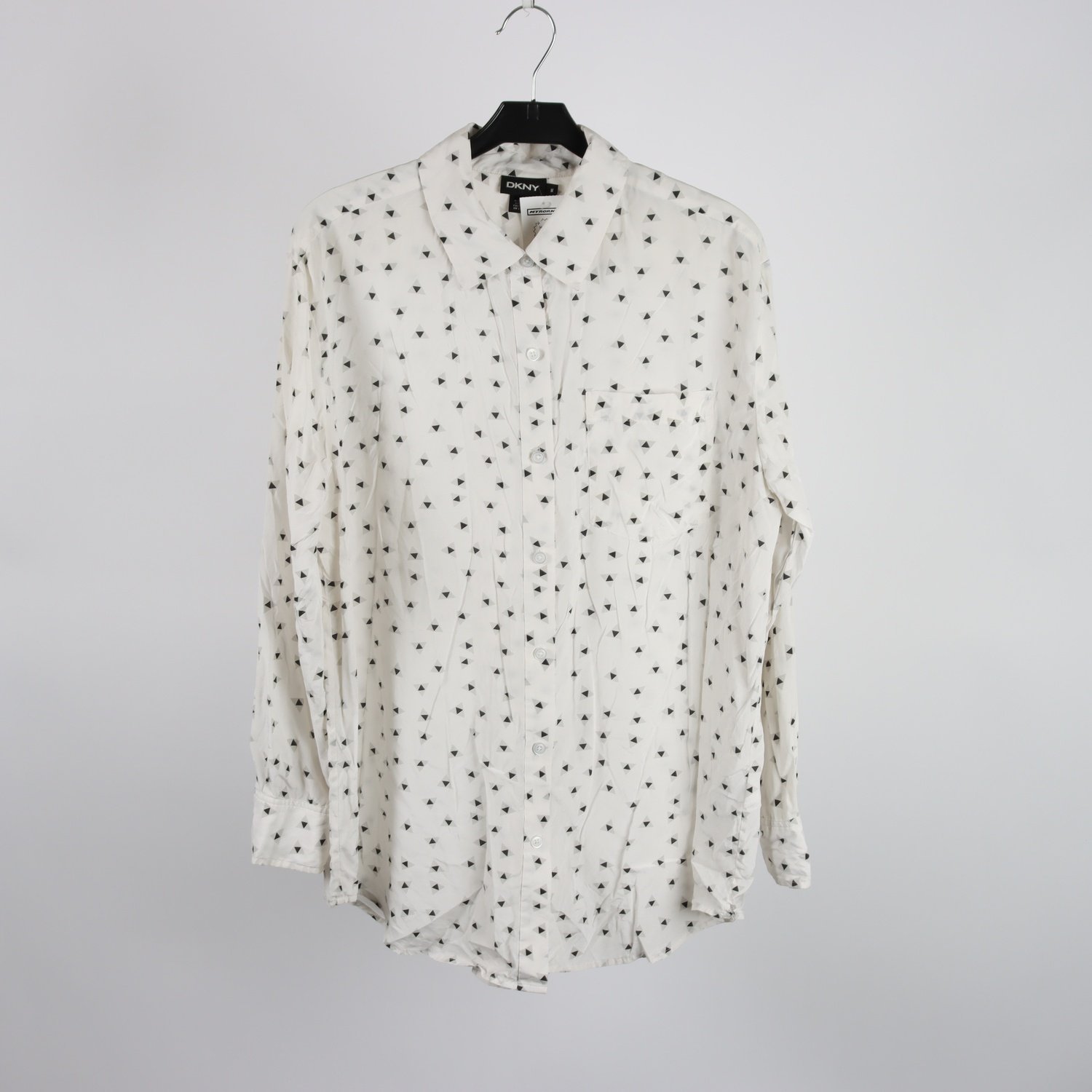 Blus, DKNY, mönstrad, stl. M