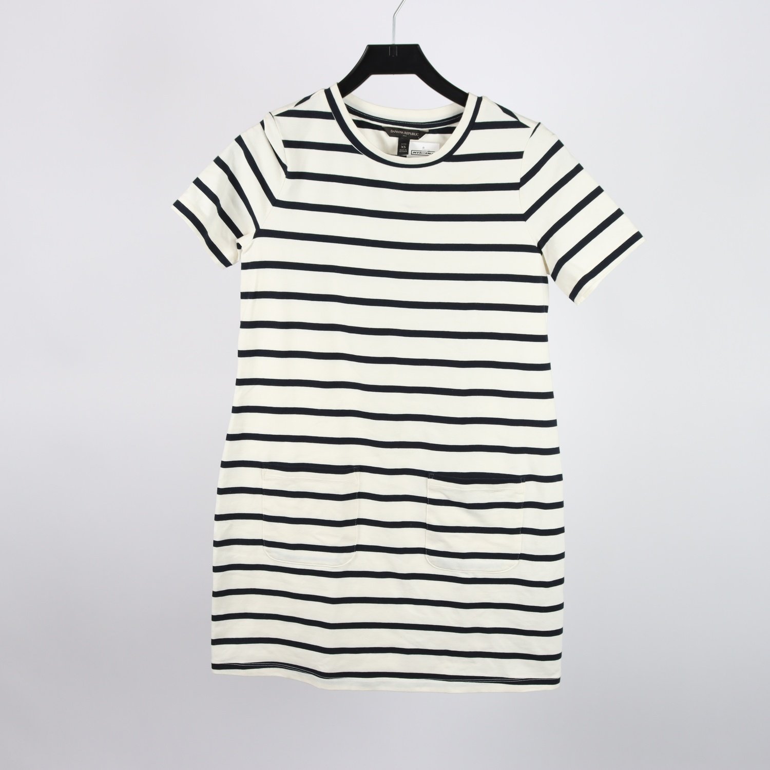 Klänning, Banana Republic, randig, stl. XS