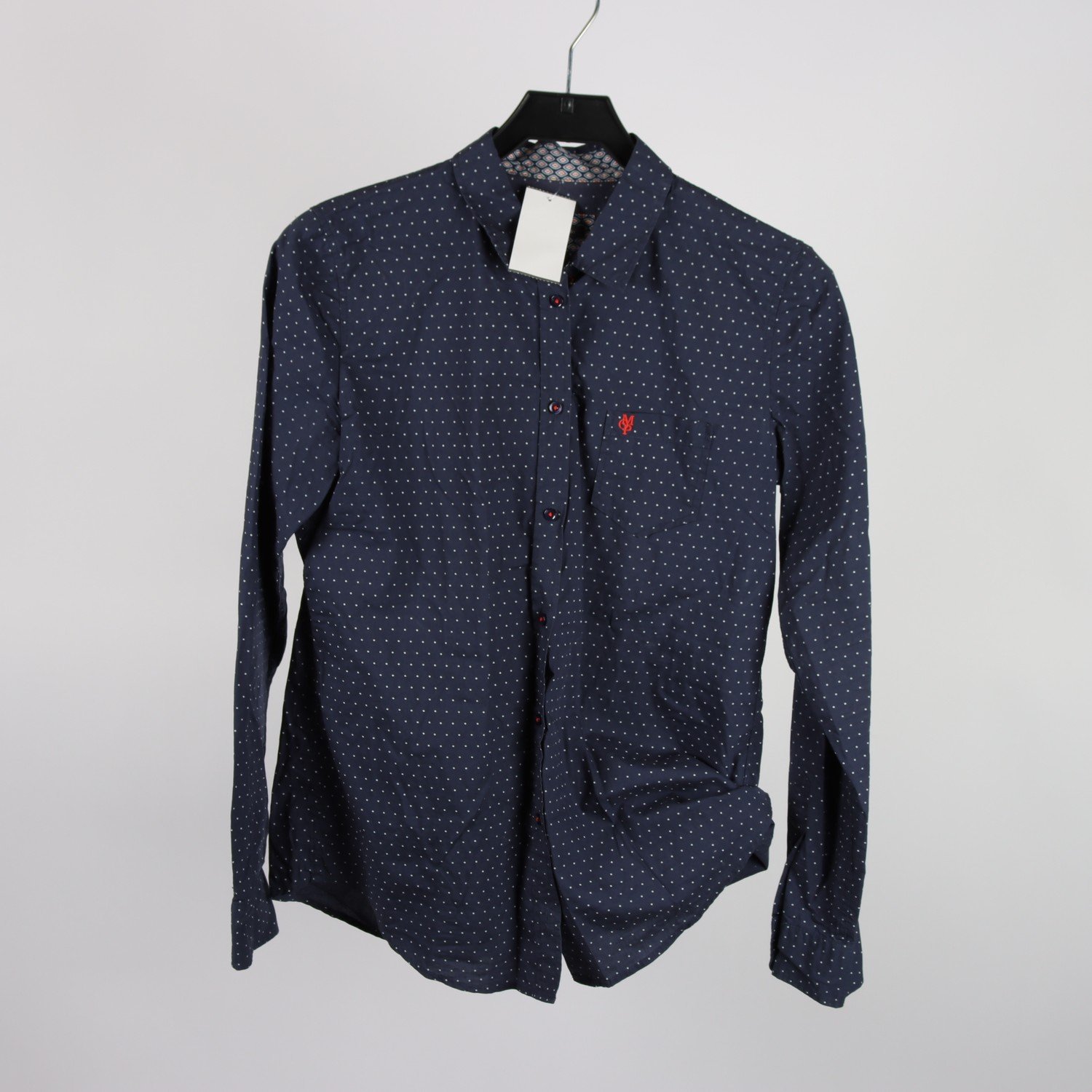 Blus/skjorta, Marc O´Polo, prickig, stl. 38