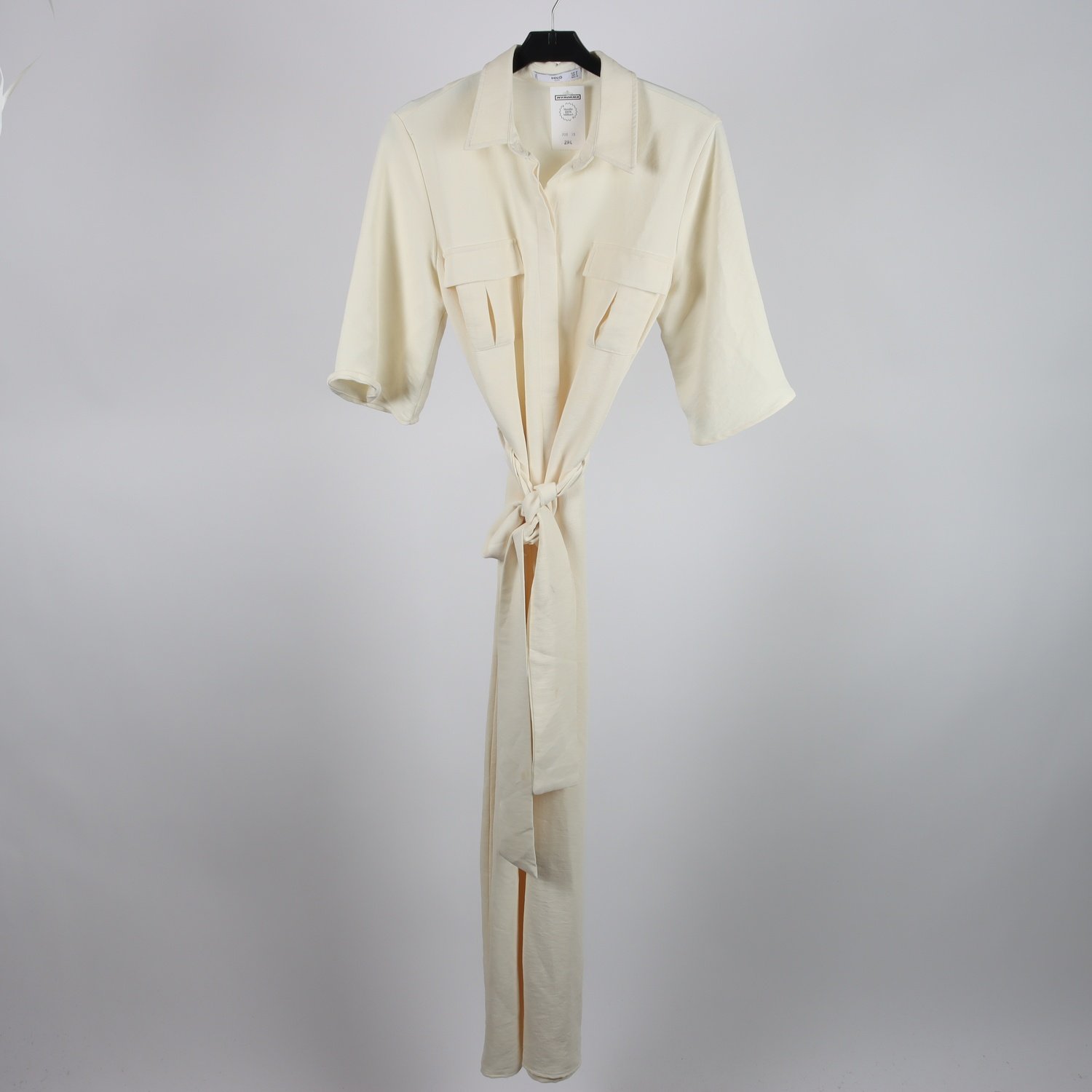 Klänning, MNG Suit, ljus beige, stl. M