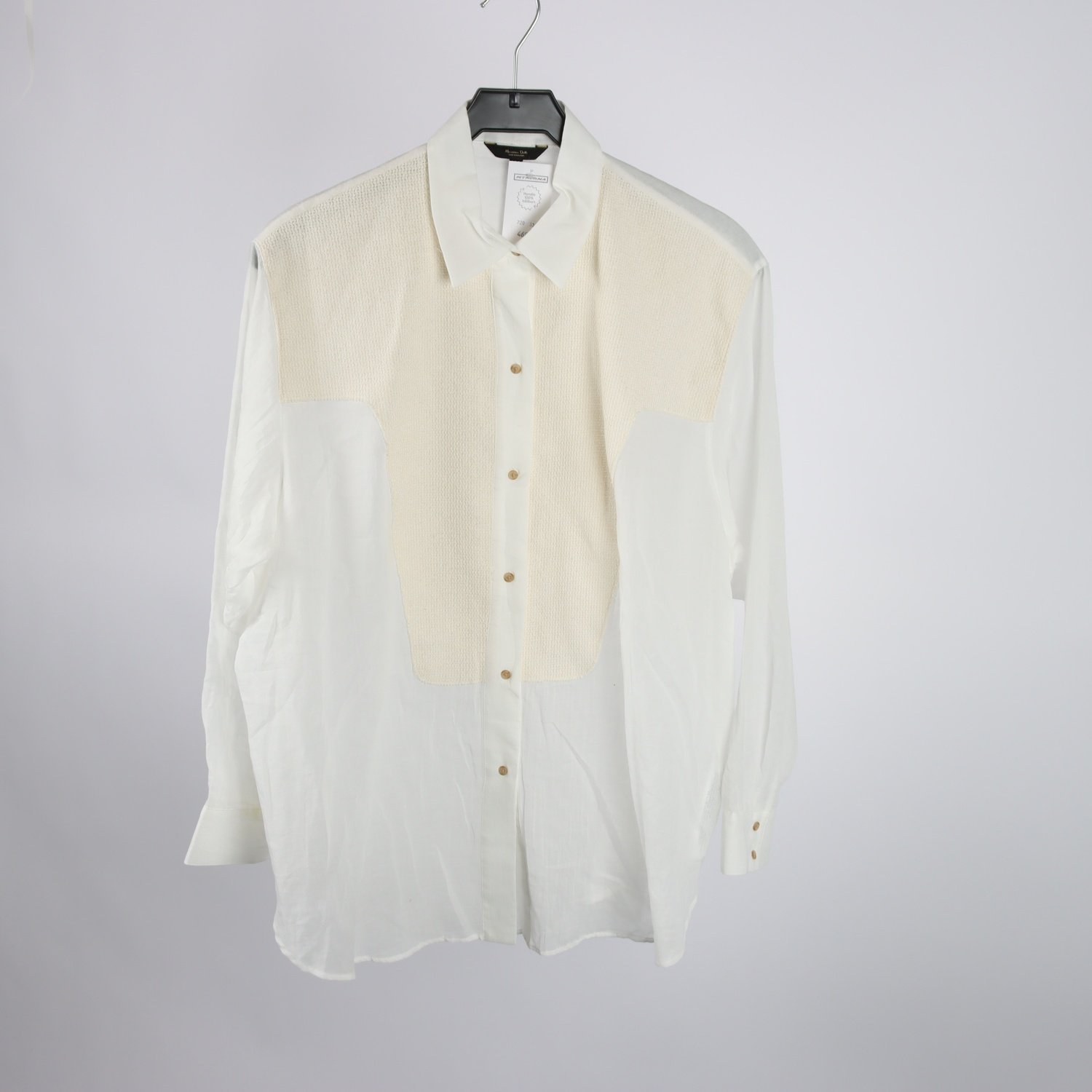 Blus, Massimo Dutti, off-white/beige, stl. M