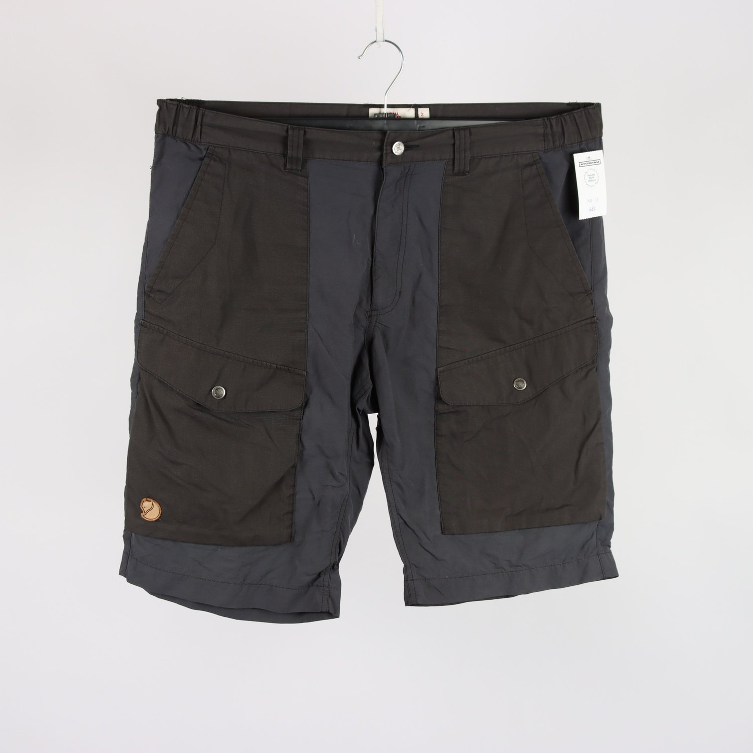 Fritidsshorts, Fjällräven, blå/svart, stl. 52