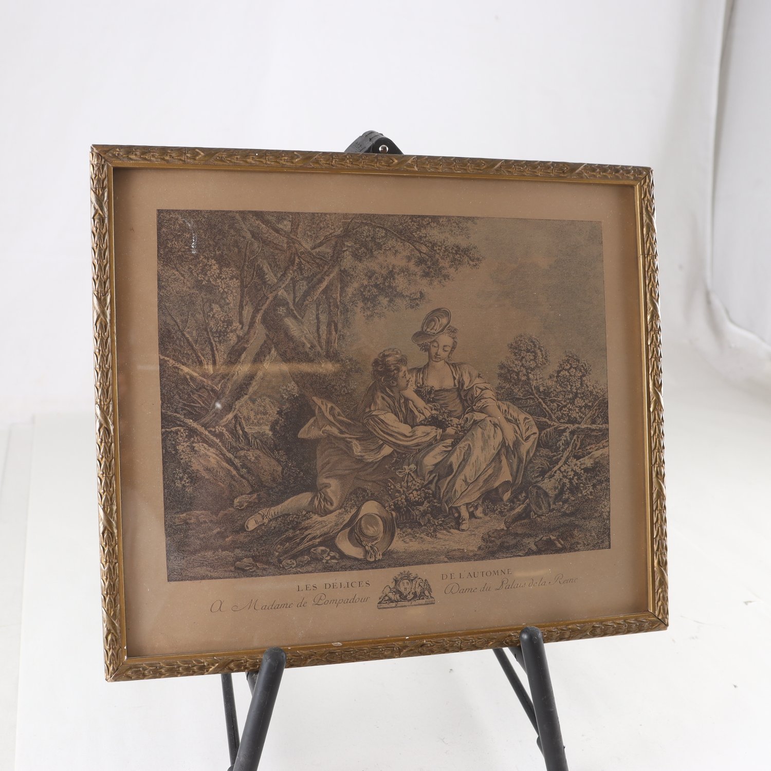 Kopparstick, Höstens fröjder, Jean Daulle, 1700-tal. Samfraktas ej