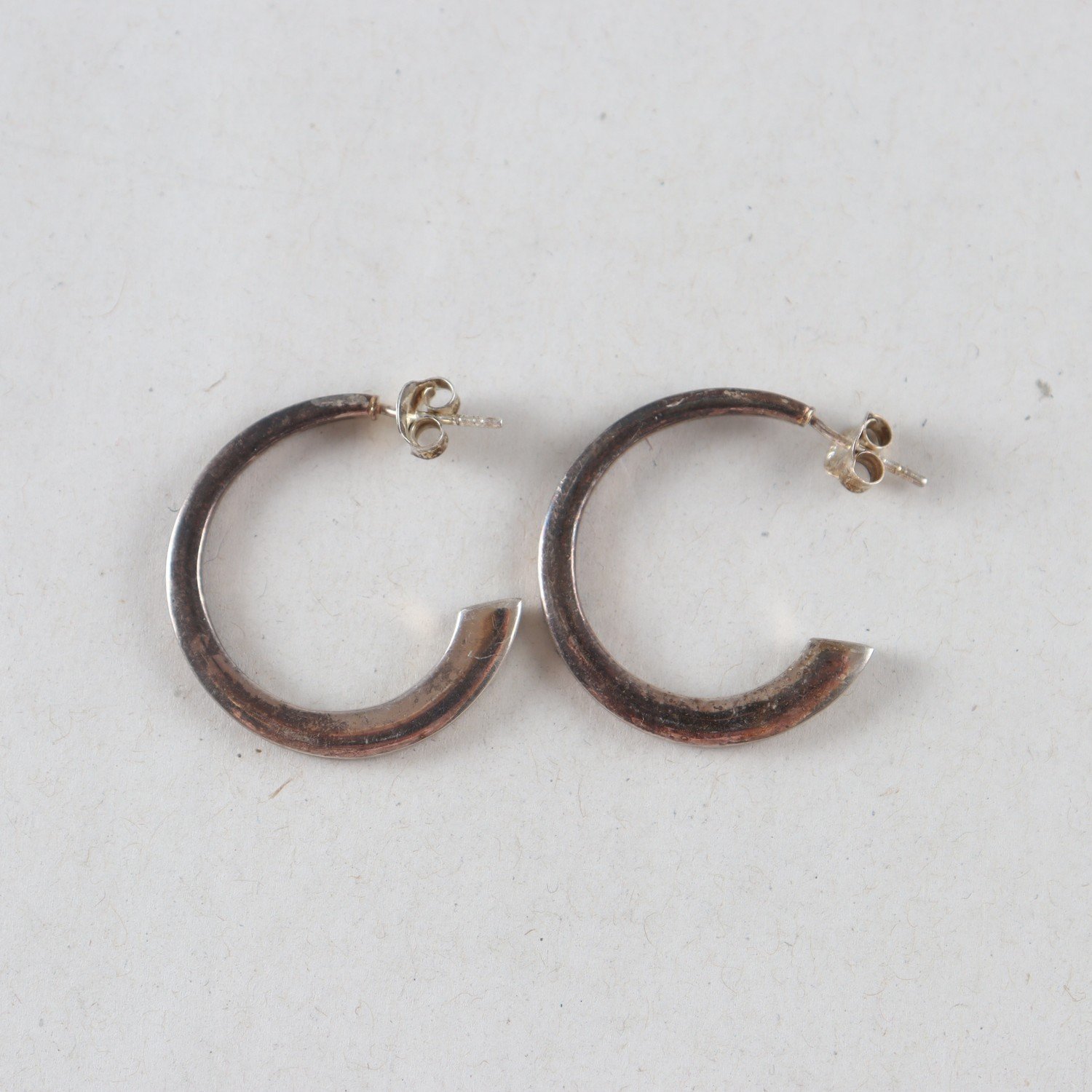 Örhängen, Silver, Vikt: 8,9g