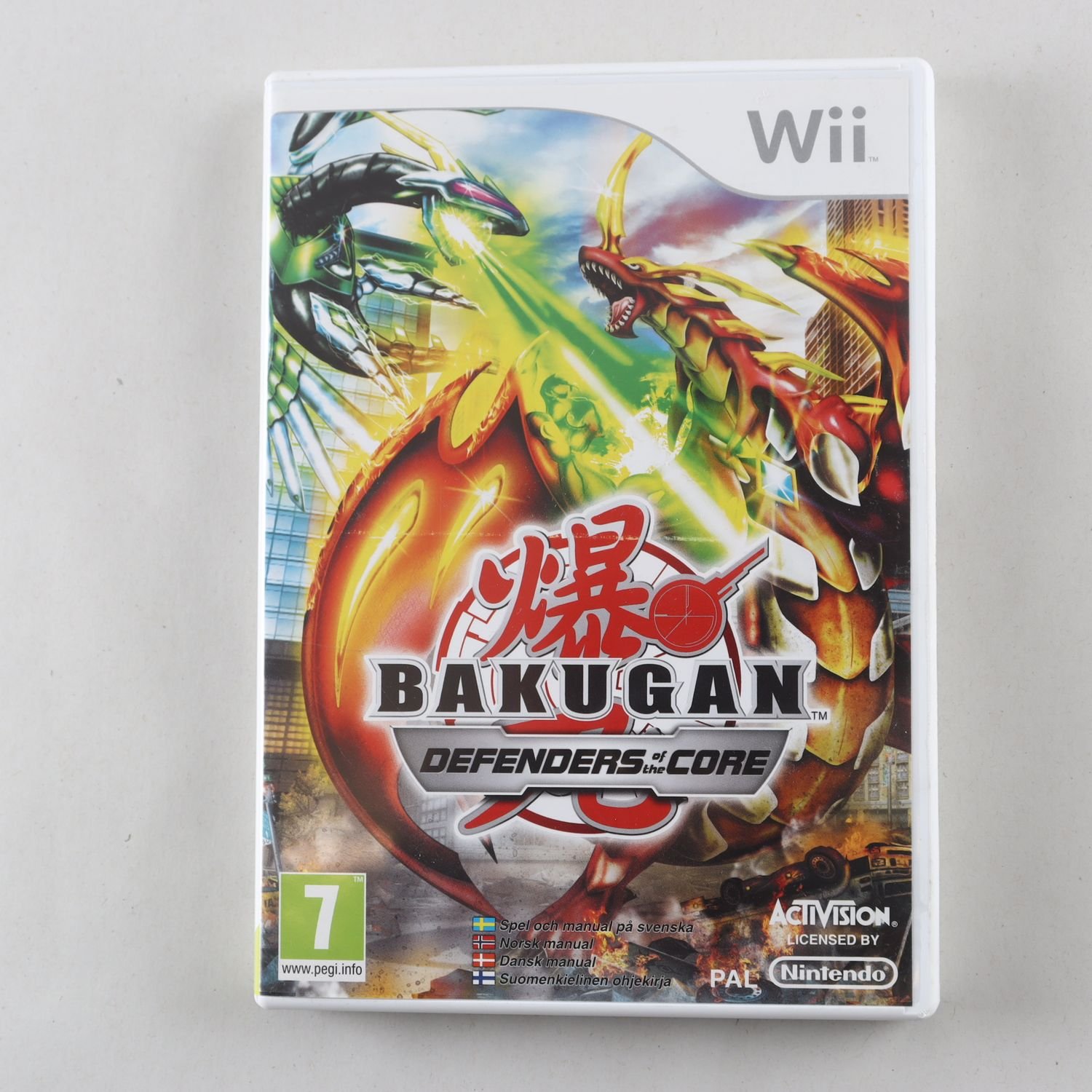 Spel Bakugan, Defenders of the Core, Nintendo Wii