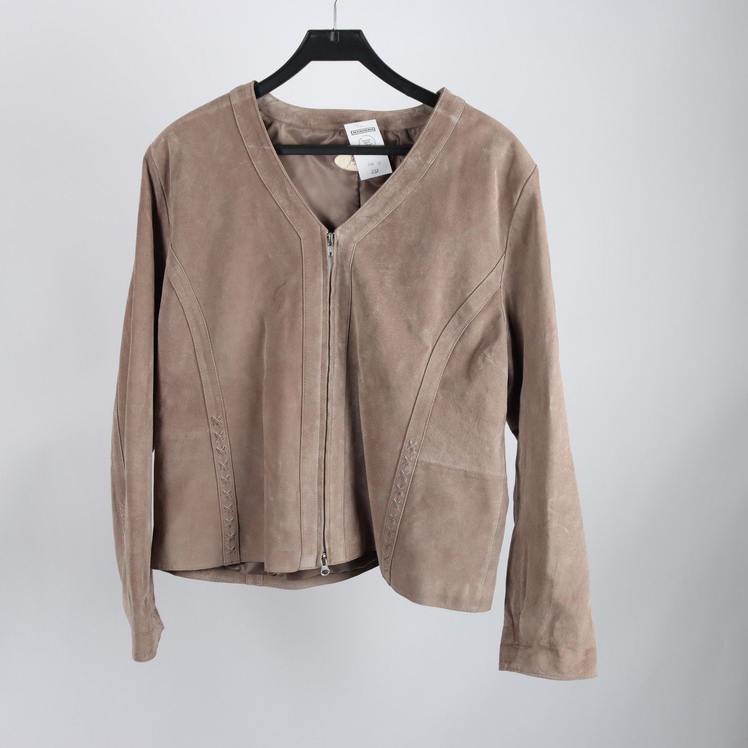 Mockajacka, Jofama of Sweden, grå beige, stl. 46