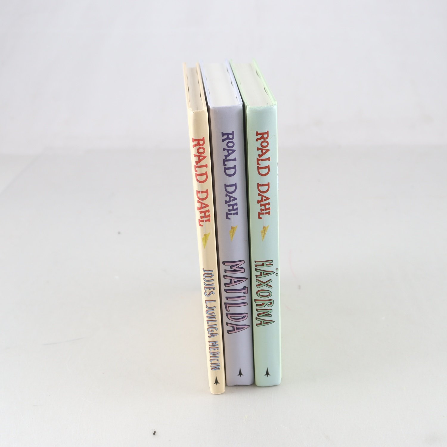 Roald Dahl, bokpaket med 3 volymer