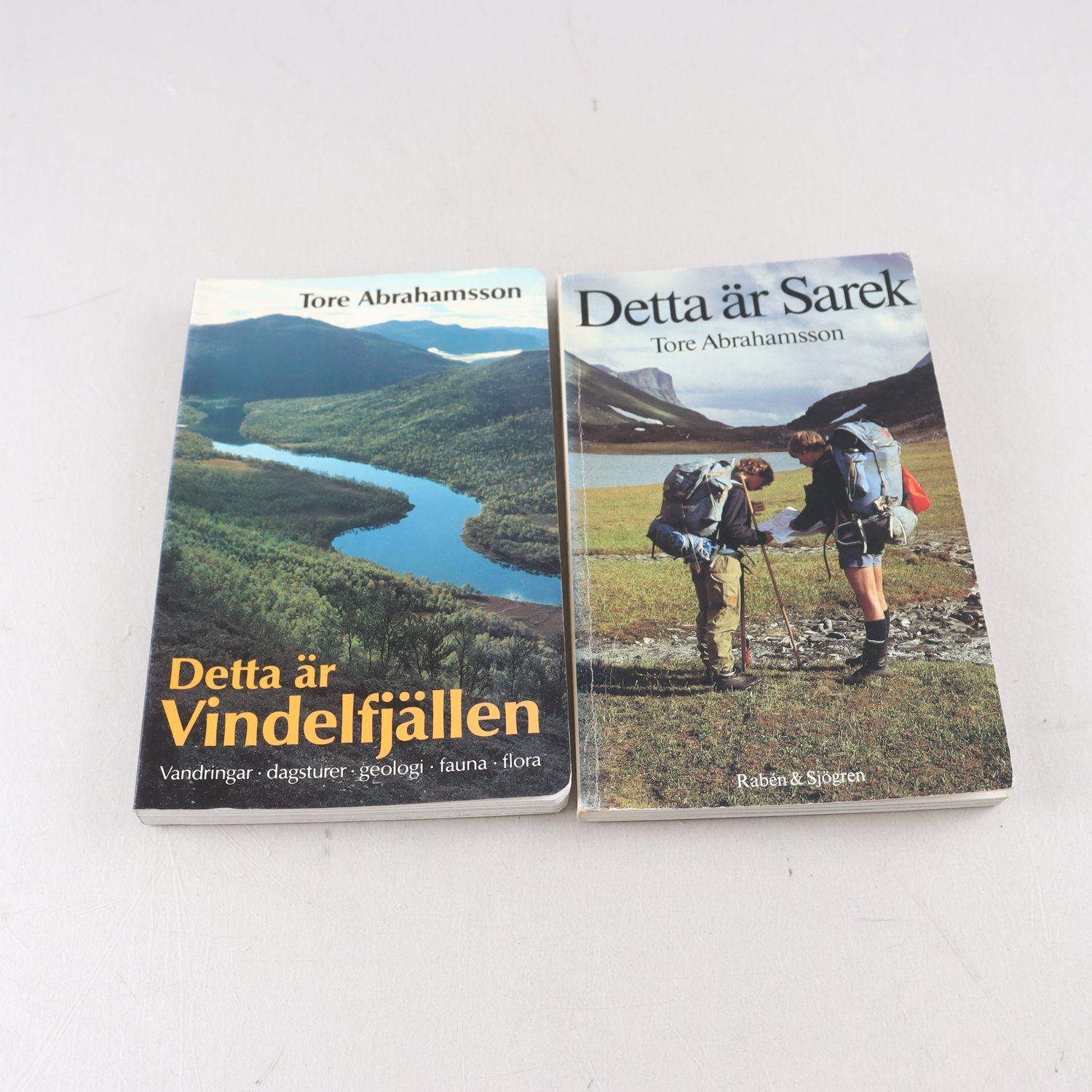 Tore Abrahamsson, Detta är Sarek + Detta är Vindelfjällen