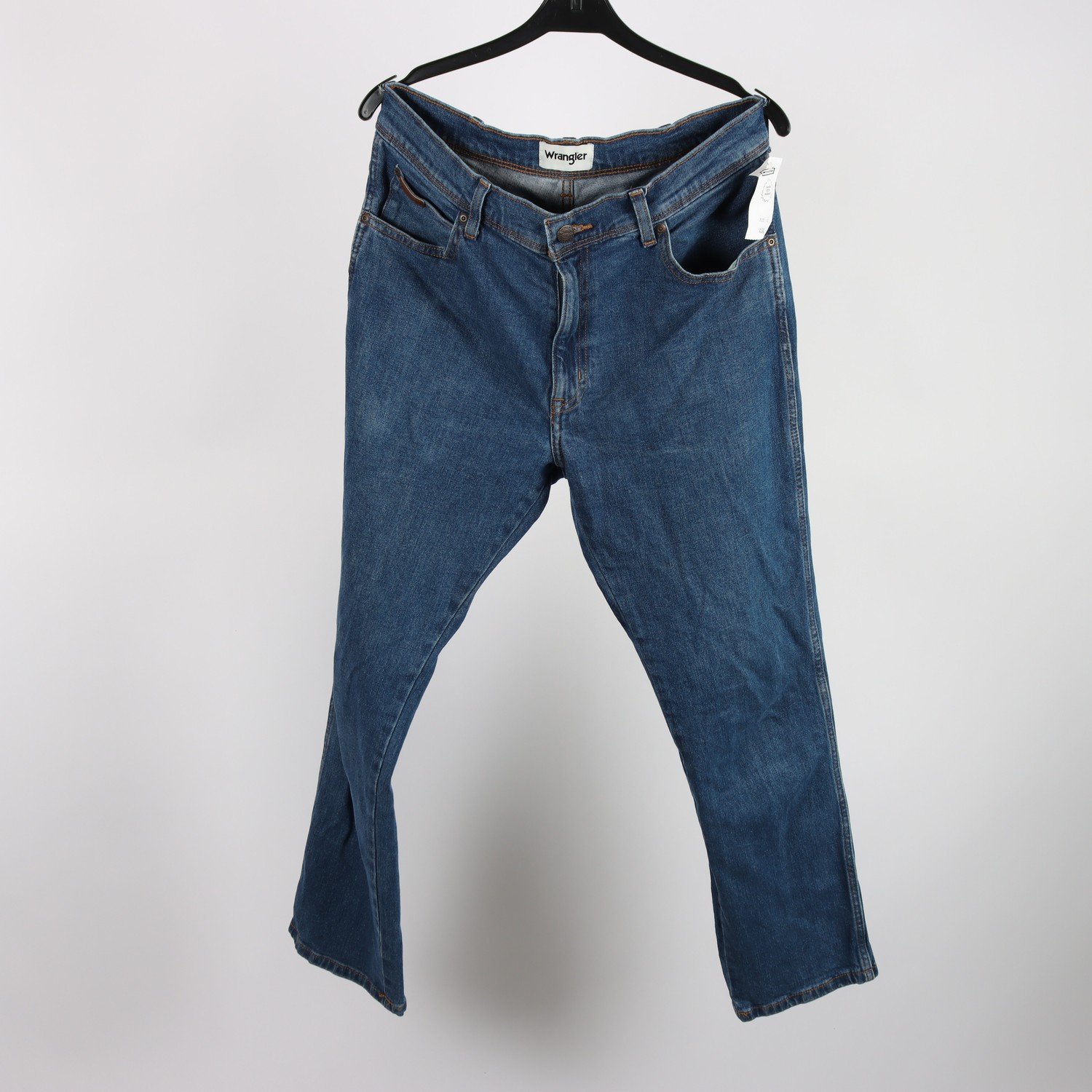 Jeans, Wrangler, blå, stl. W: 33″ L: 30″