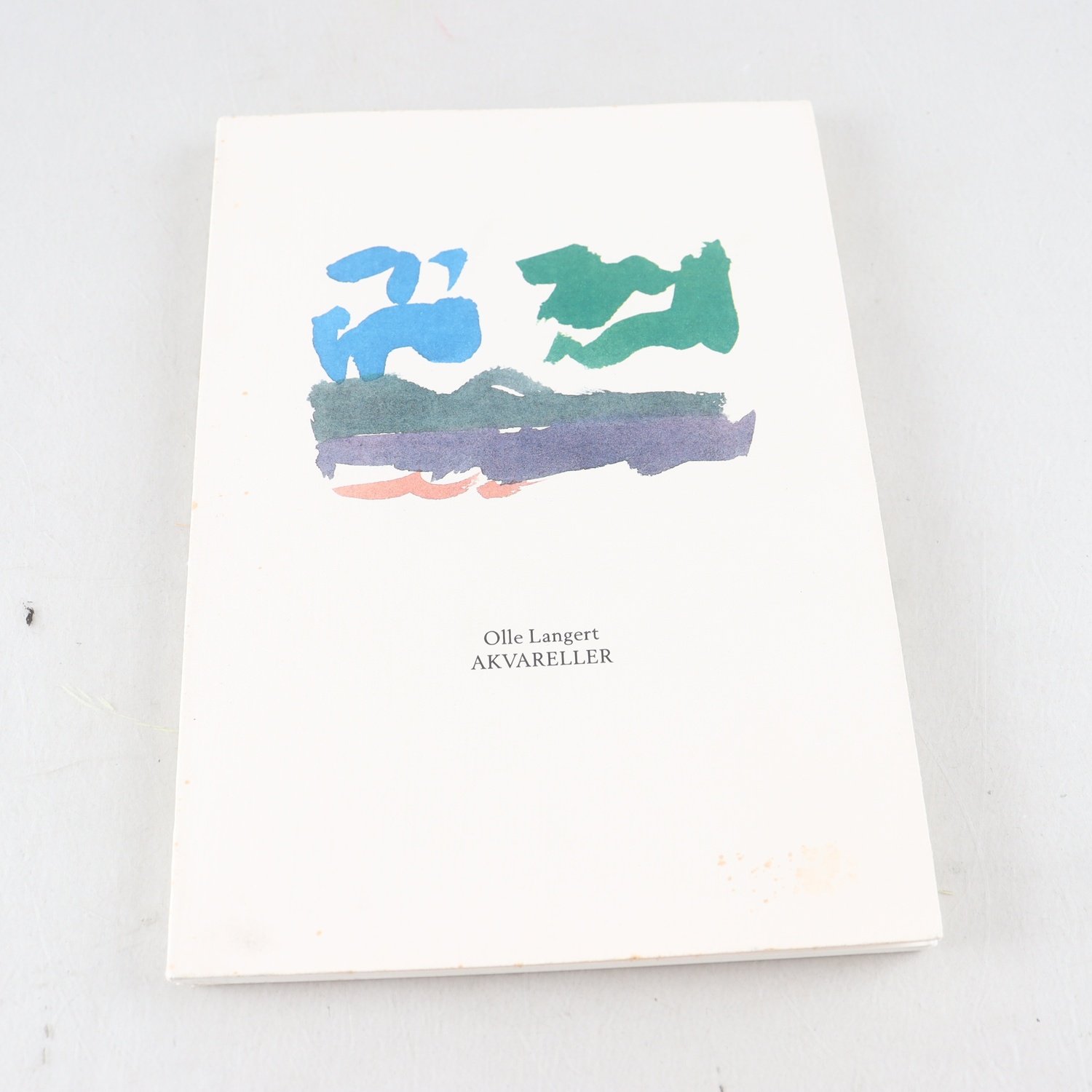 Olle Langert, Akvareller (numrerad, med originalserigrafi)