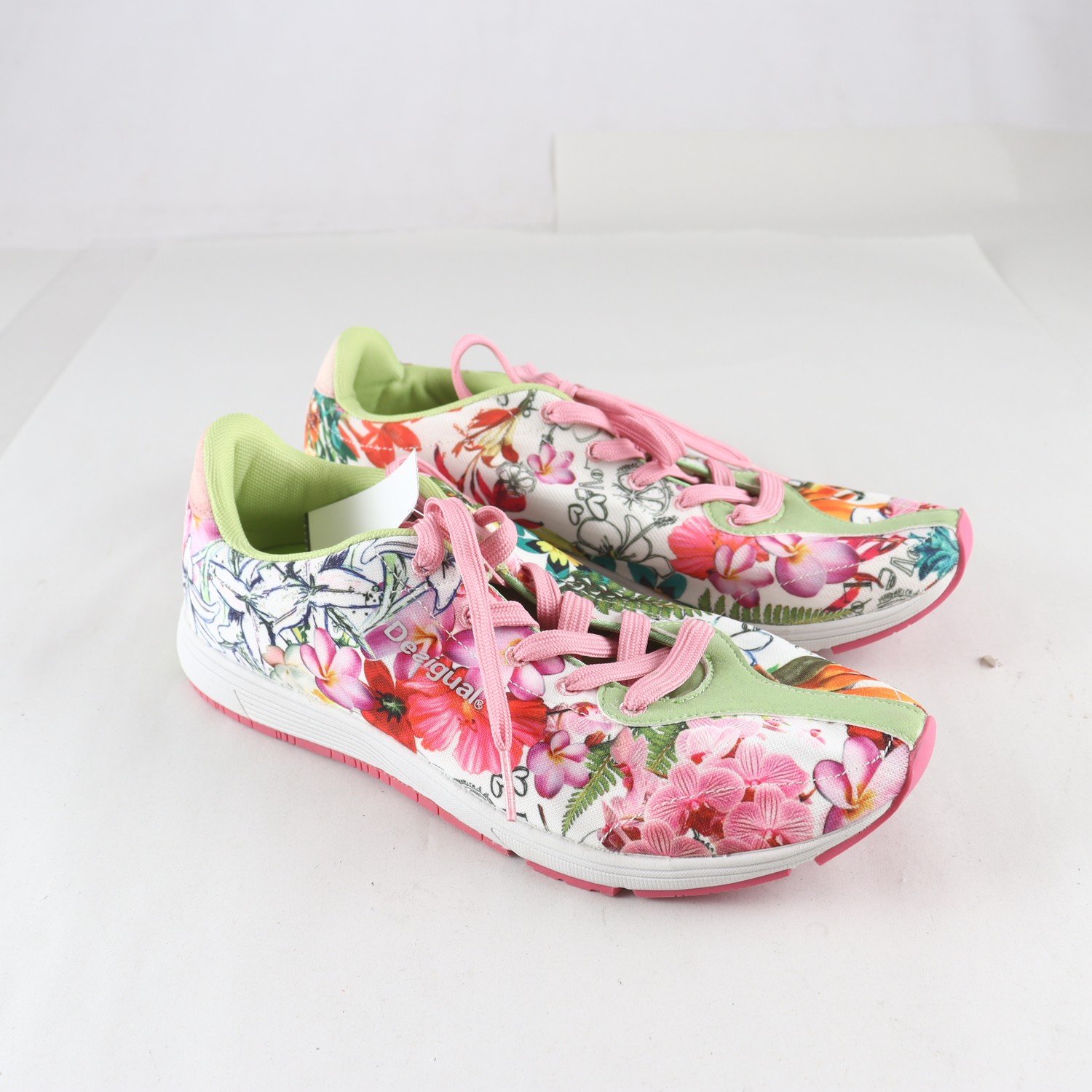 Sneakers, Desigual, blommig, stl. 41