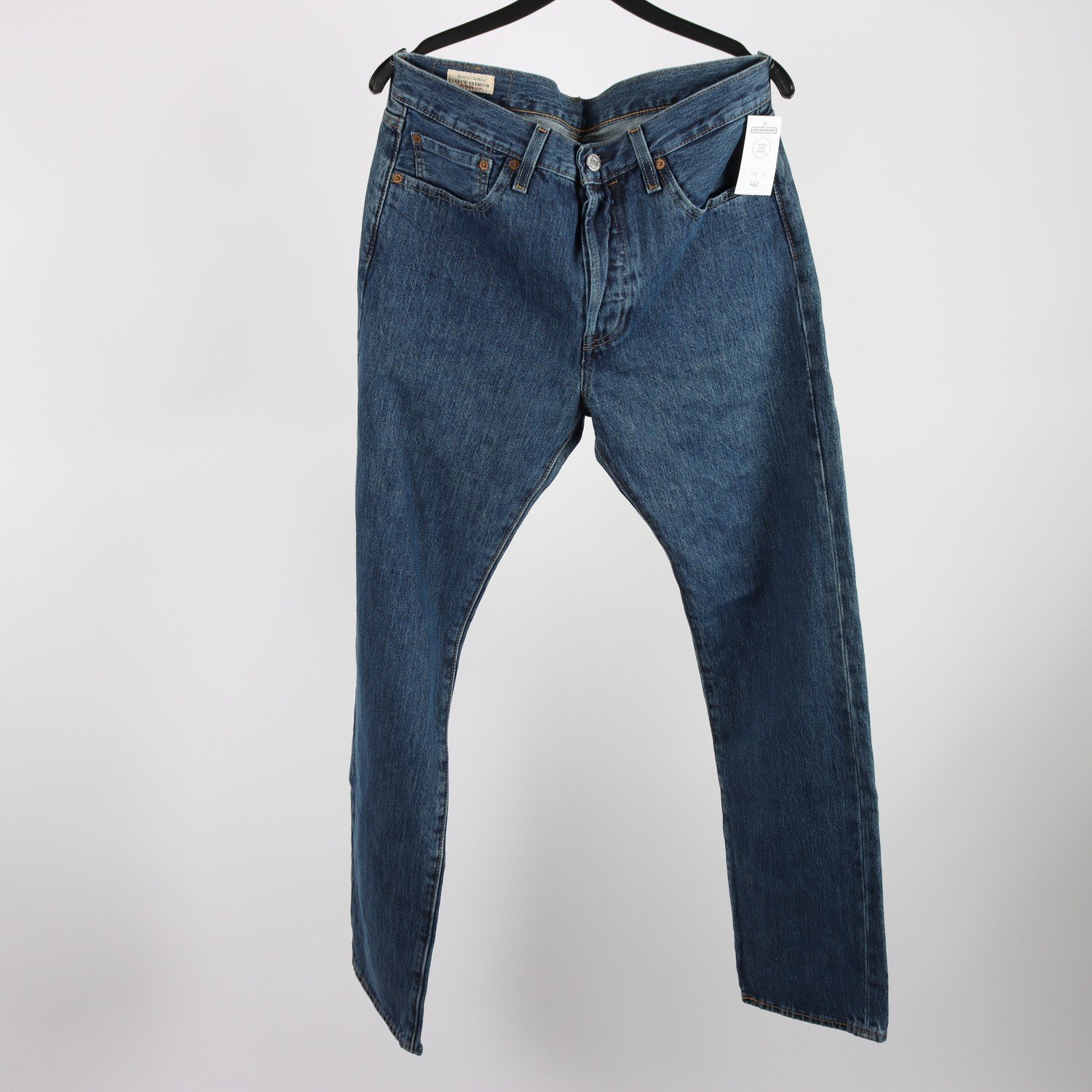 Jeans, Levi’s 501, blå, stl. W: 32″ L: 32″