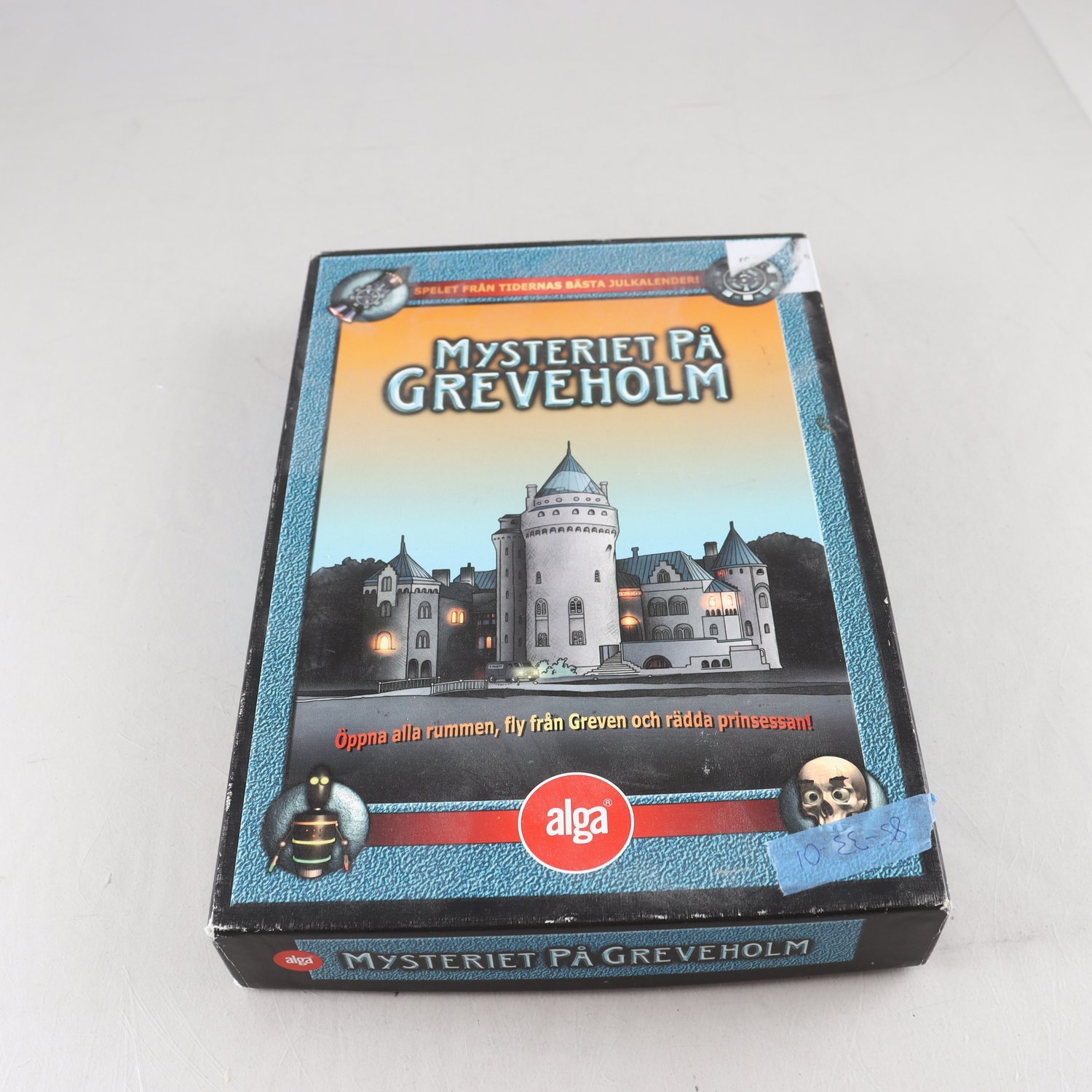 Spel, Mysteriet på greveholm, alga.