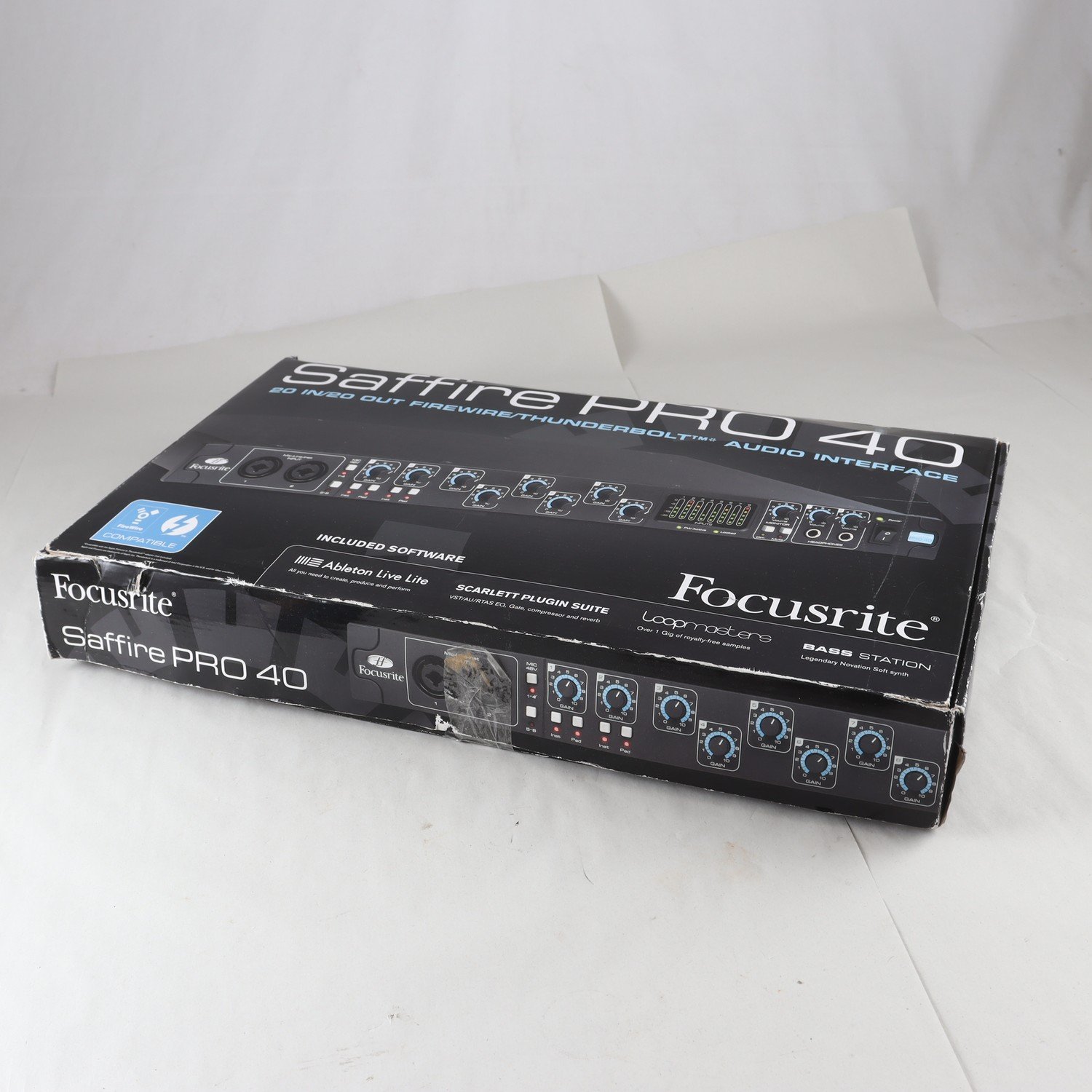 Focusrite, Saffire Pro 40. Samfraktas ej