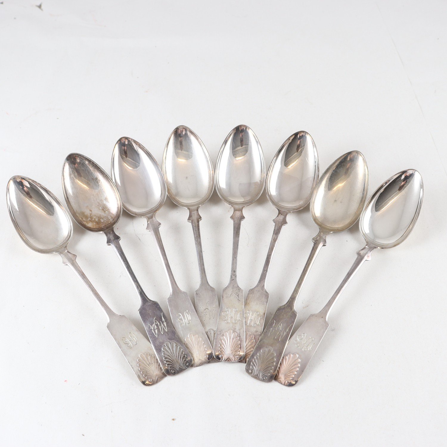 Matskedar, silver, Auran Kultaseppä OY, Åbo, 1963