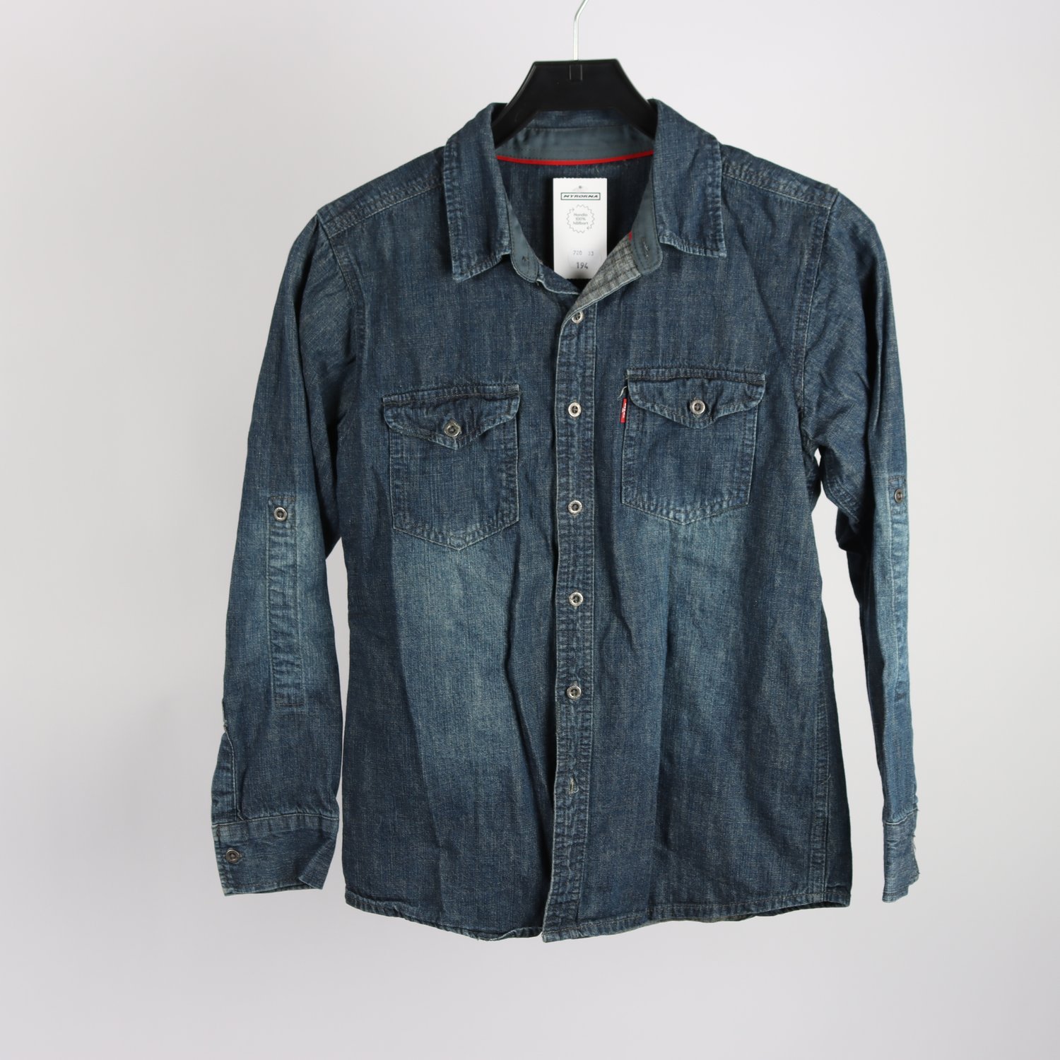 Jeansskjorta, Levi´s, blå, stl. 12/14 år (158 cm)
