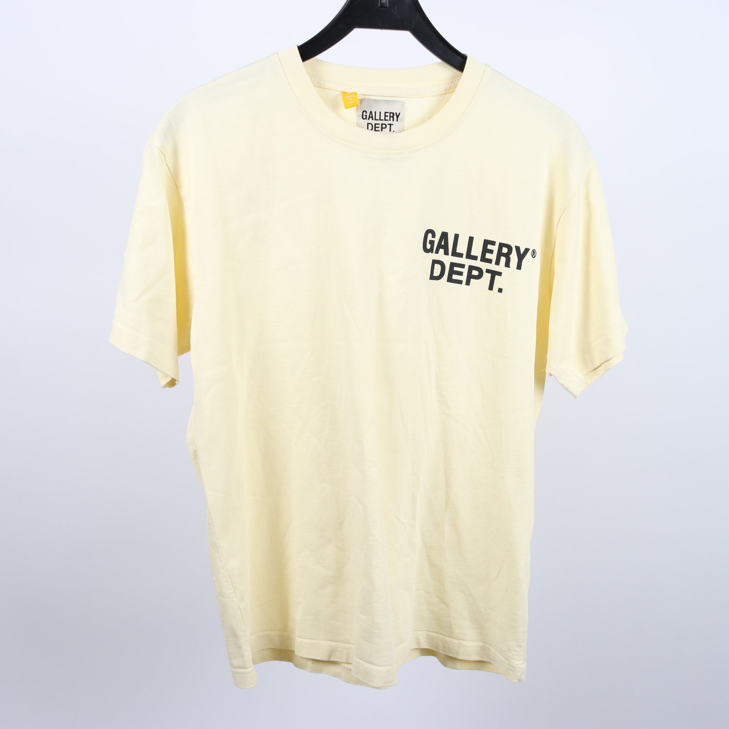 T-shirt, Gallery Dept., ljus gul, stl. S