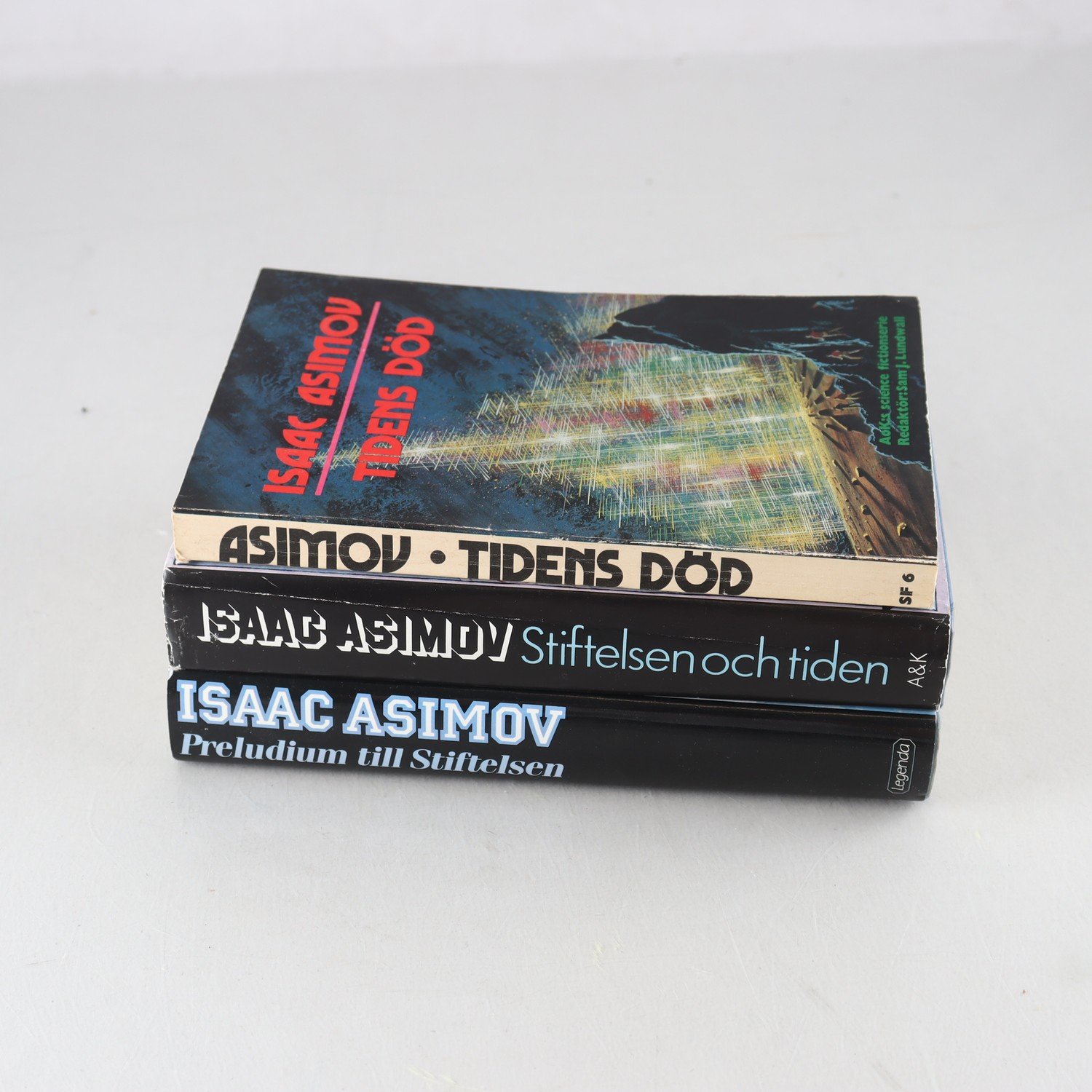 Isaac Asimov, bokpaket med 3 volymer