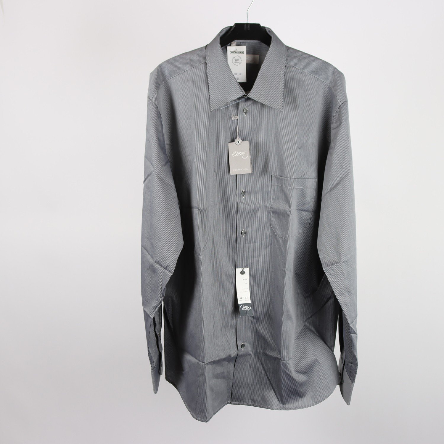 Skjorta, Oscar, randig, stl. 43 (XL)