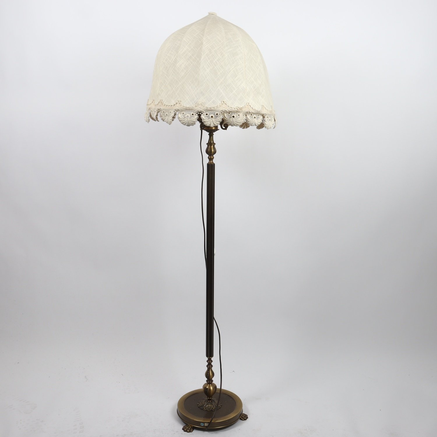 Golvlampa, Mässing. Endast avhämtning