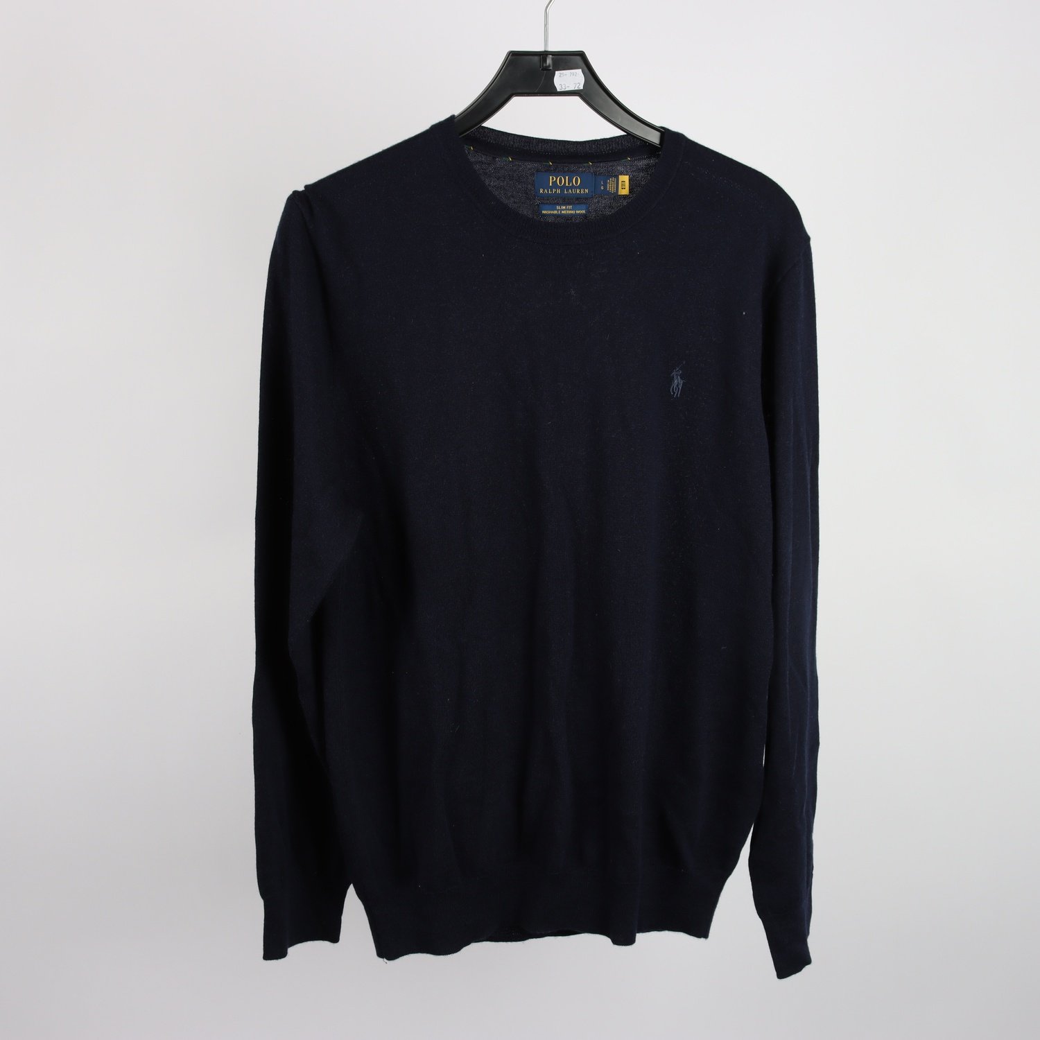 Stickad tröja, Polo Ralph Lauren, 100% merinoull, stl. L