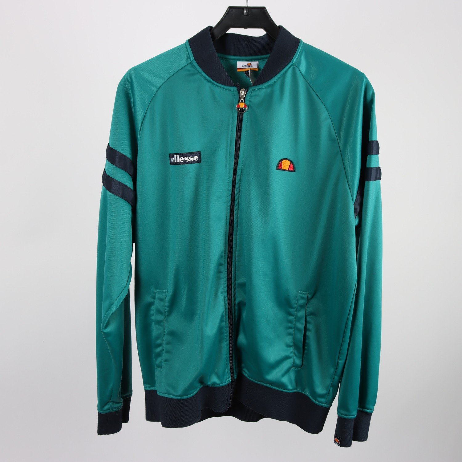Sportjacka, ELLESSE, turkos grön, stl. XL
