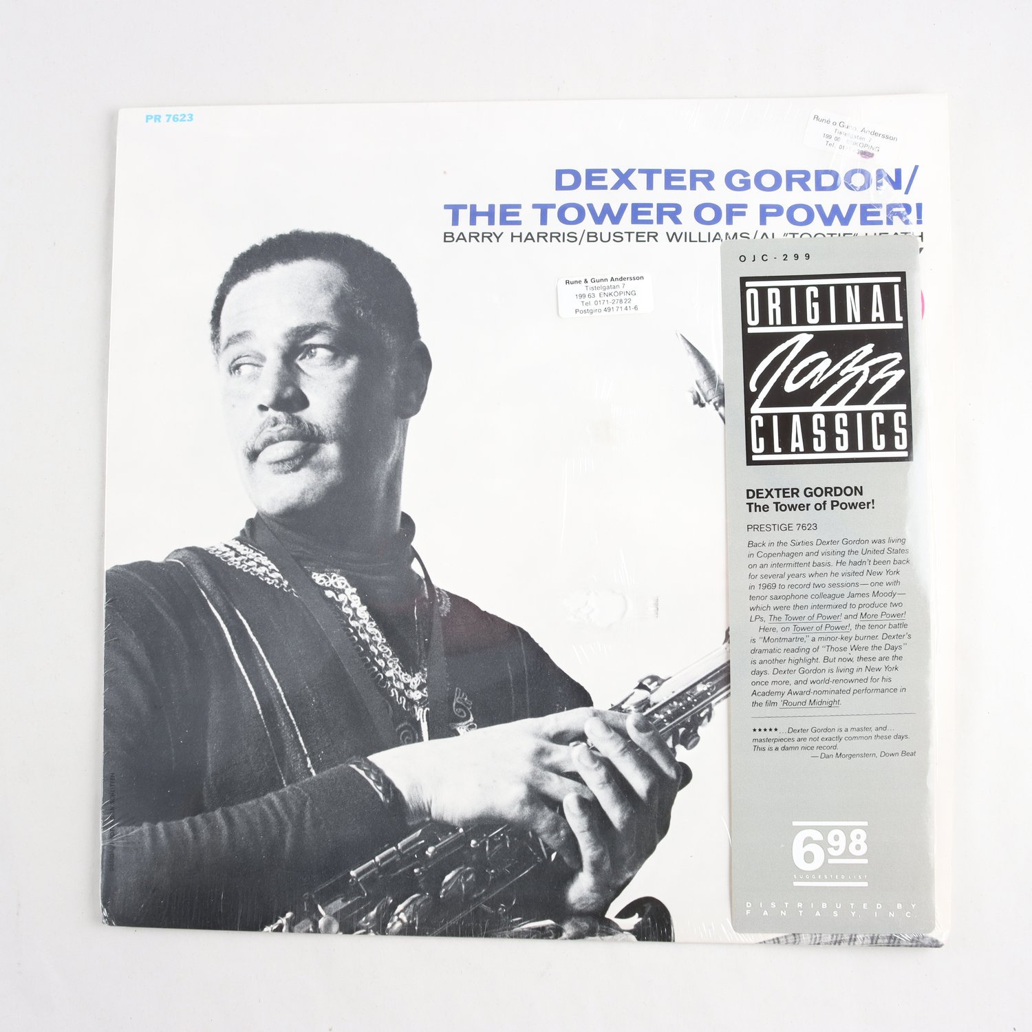 LP Dexter Gordon, The Tower Of Power!