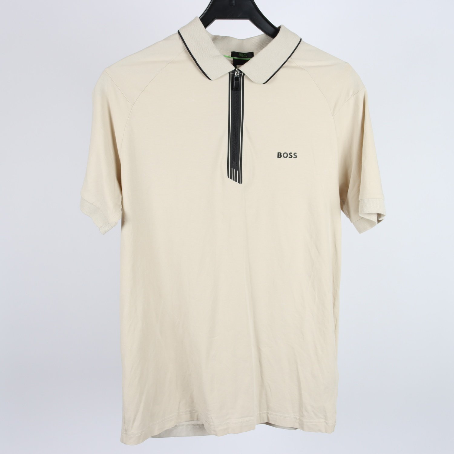 Piké, Boss, beige, stl. M.